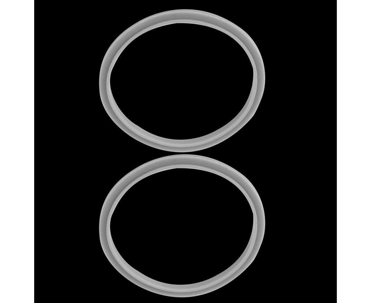 New Replacement Gaskets for Juicer, 2 White Rubber Rings, Flexible Home Use - Image 4