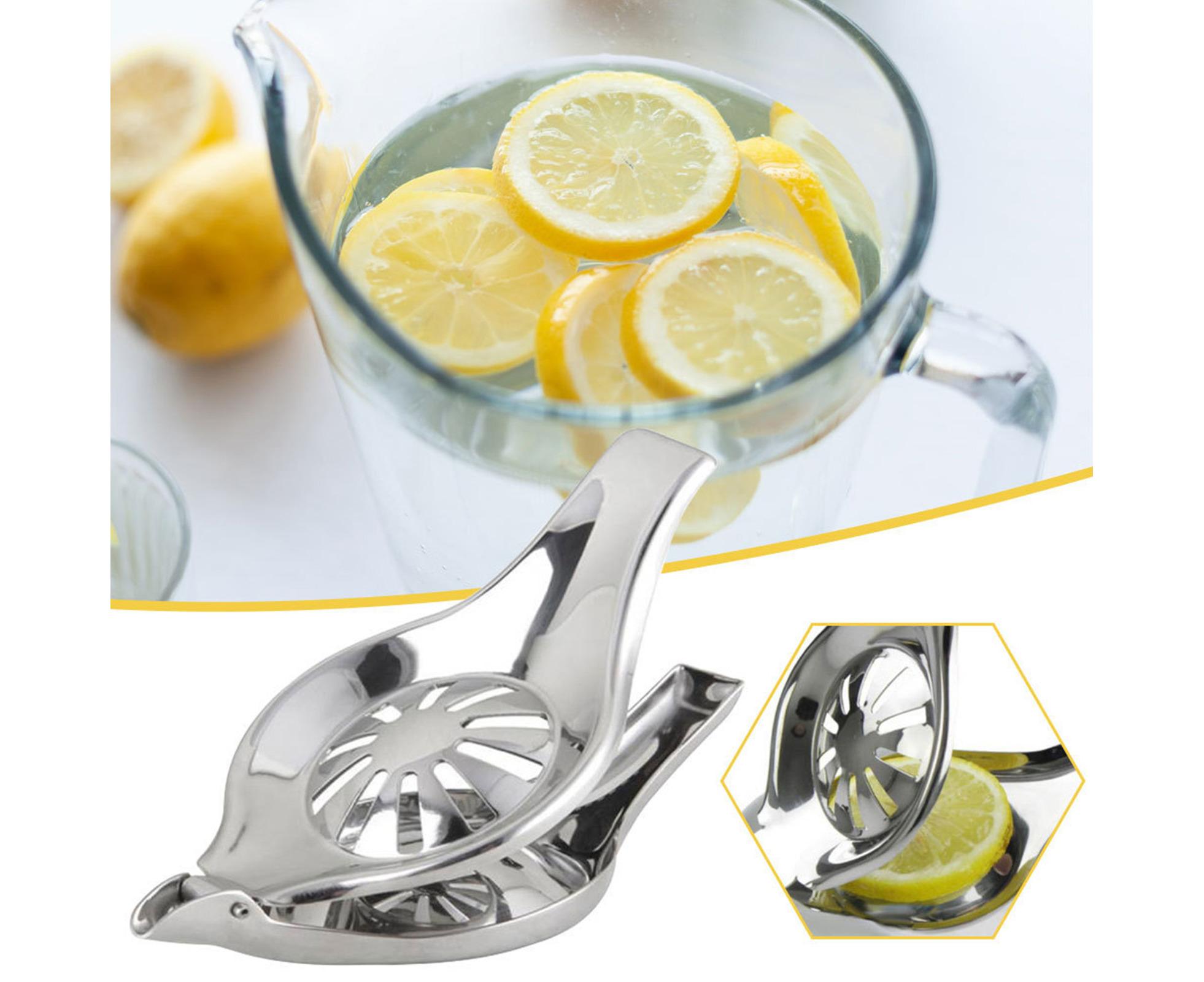 Manual Lemon Juicer, 304 Stainless Steel Lime Squeezer, Citrus Press, Kitchen Tool - Image 2