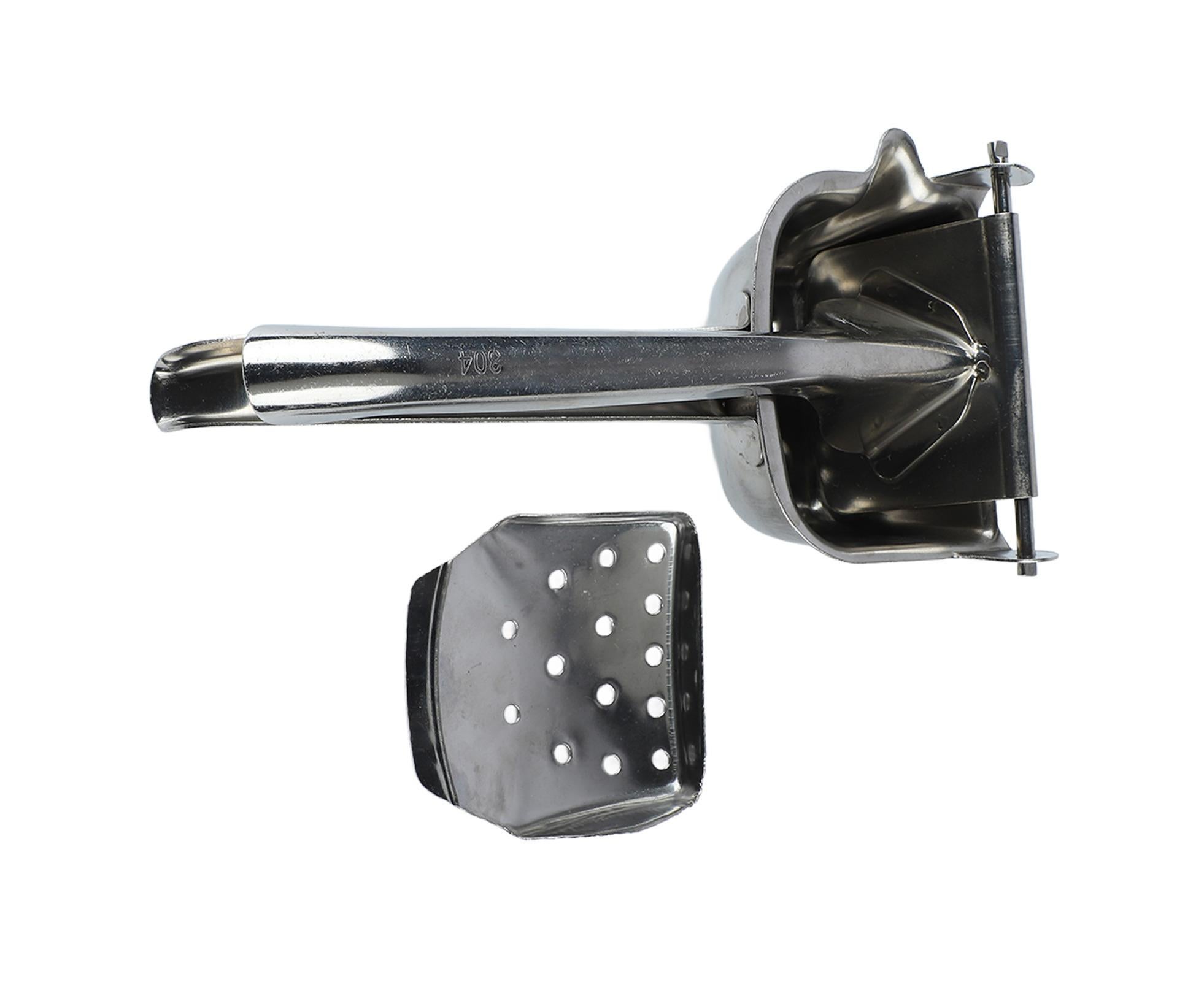 Stainless Steel Lemon Squeezer, Heavy Duty Citrus Juicer with Long Handle for Fruits - Image 6