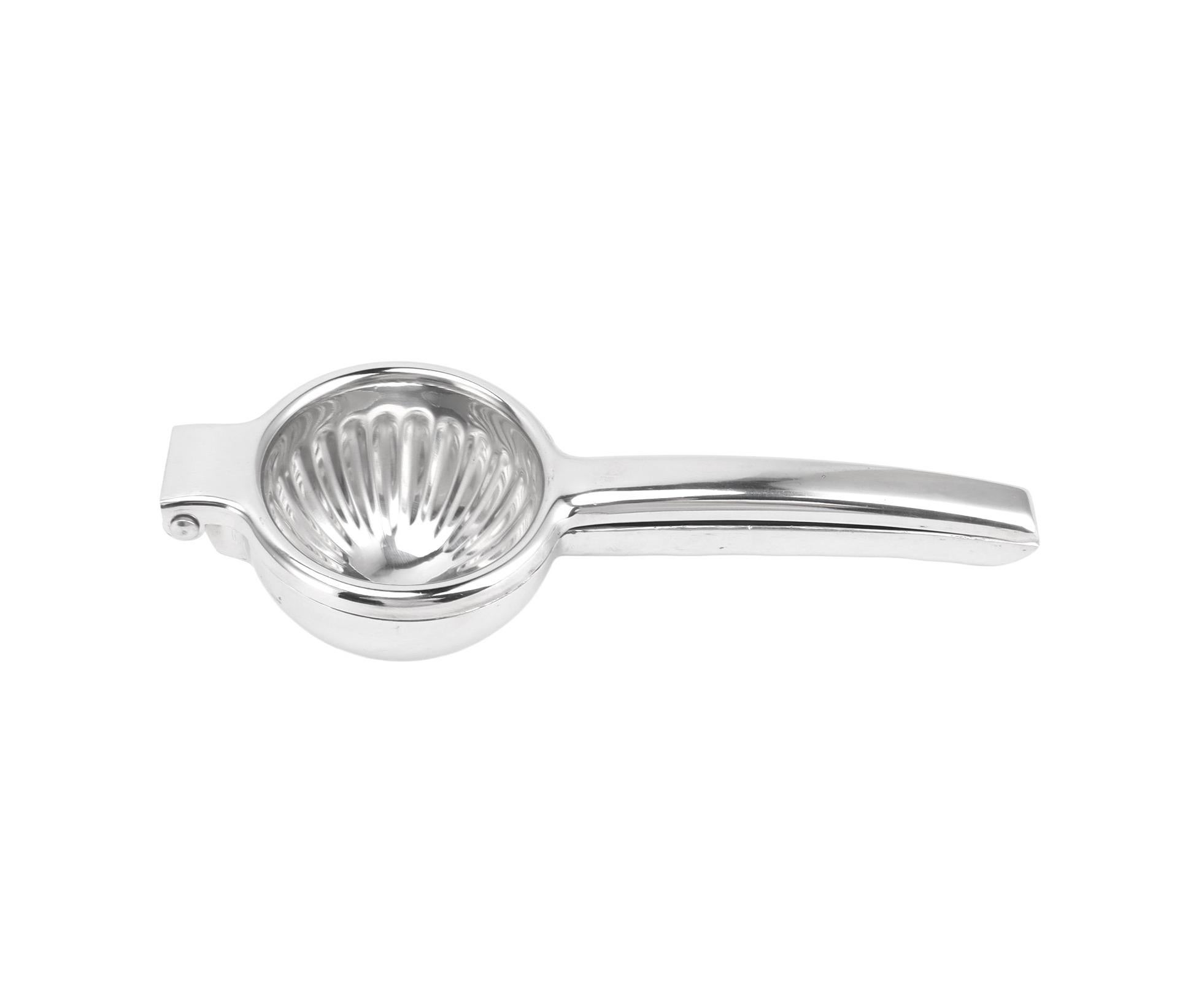 Manual Juicer, Stainless Steel, Small Portable Hand Press Fruit Squeezer for Lemon & Orange - Image 2