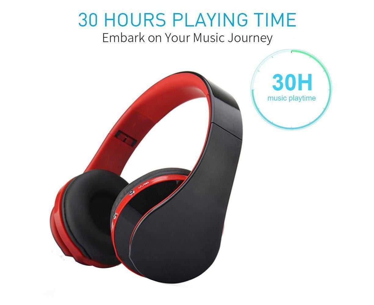 Bluetooth Headphones Wireless,Over Ear Headset with Microphone - Image 3