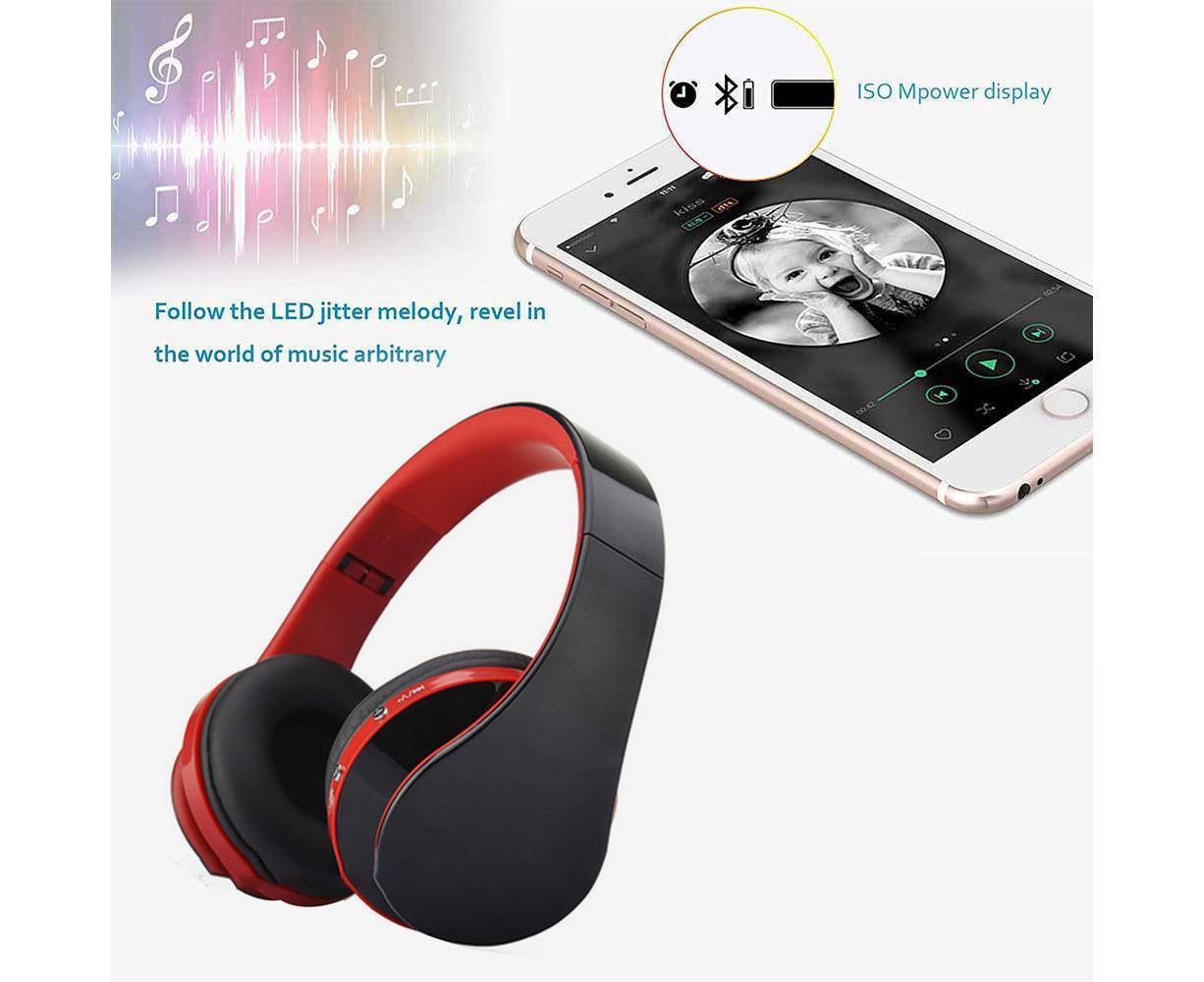 Bluetooth Headphones Wireless,Over Ear Headset with Microphone - Image 4