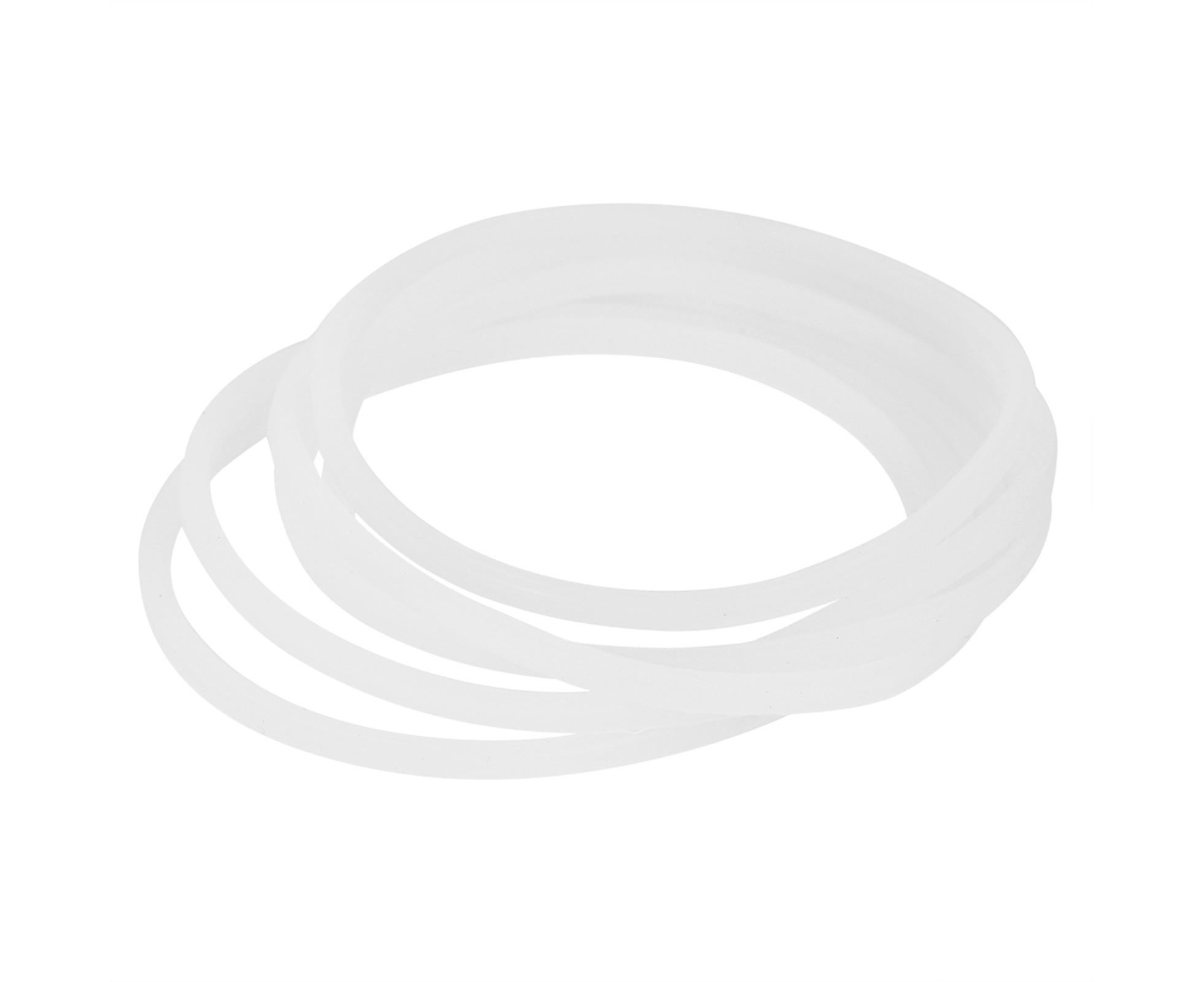 6Pcs Replacement Gaskets, Rubber Seal Ring for Magic Bullet Flat/Cross Blade - Image 5