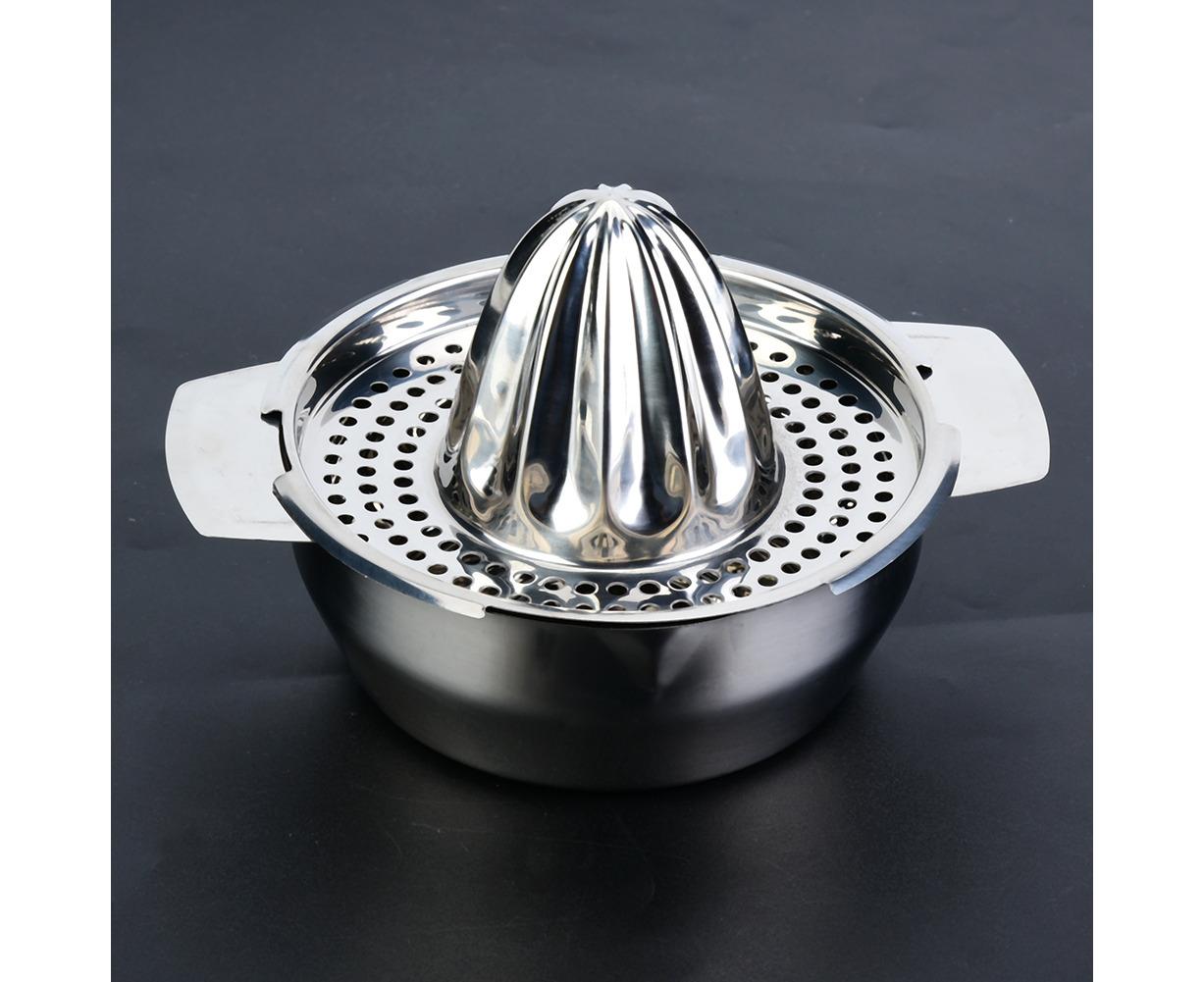 Stainless Steel Portable Manual Lemon Orange Squeezer, Household Fruit Juicer - Image 4