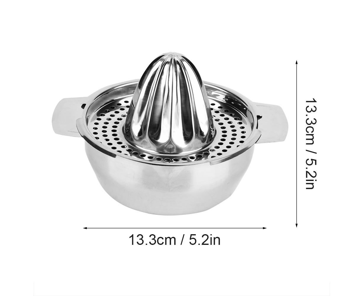 Stainless Steel Portable Manual Lemon Orange Squeezer, Household Fruit Juicer - Image 6