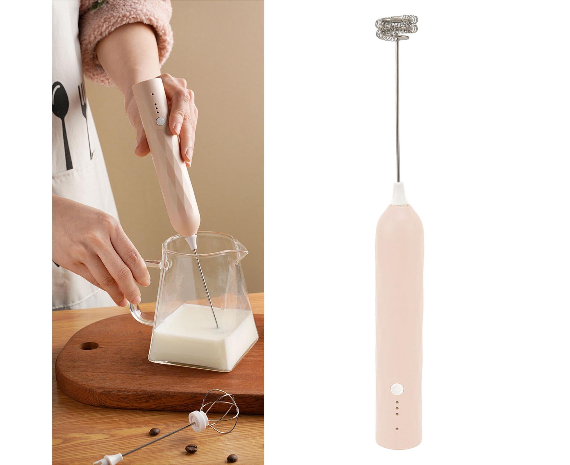Small Household Egg Beater, Mini Multifunctional Handheld Electric Blender, Foam Maker, Whisk, Cordless for Milk & Coffee - Image 6