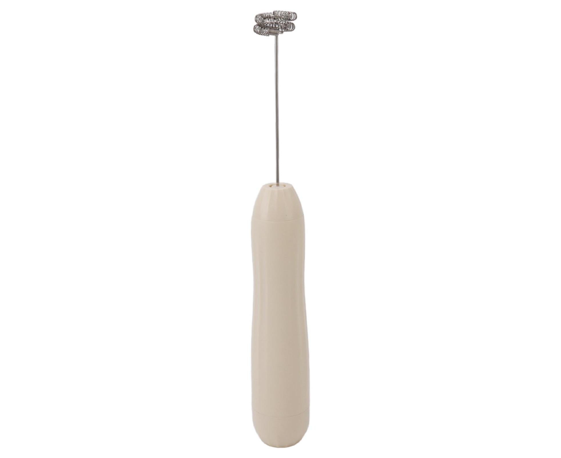 Khaki Rechargeable Milk Frother, Coffee Mixer for Lattes & Hot Chocolate - Image 3