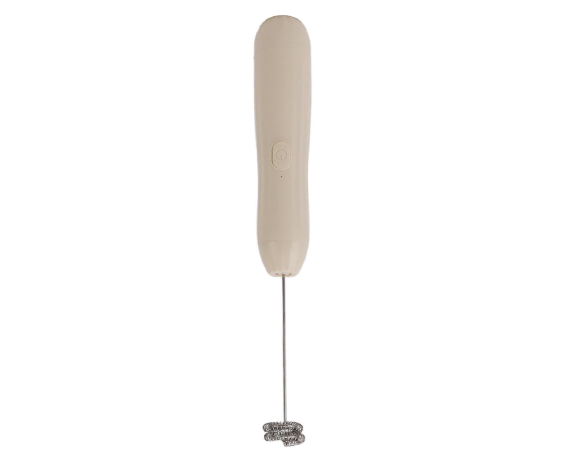 Khaki Rechargeable Milk Frother, Coffee Mixer for Lattes & Hot Chocolate - Image 7