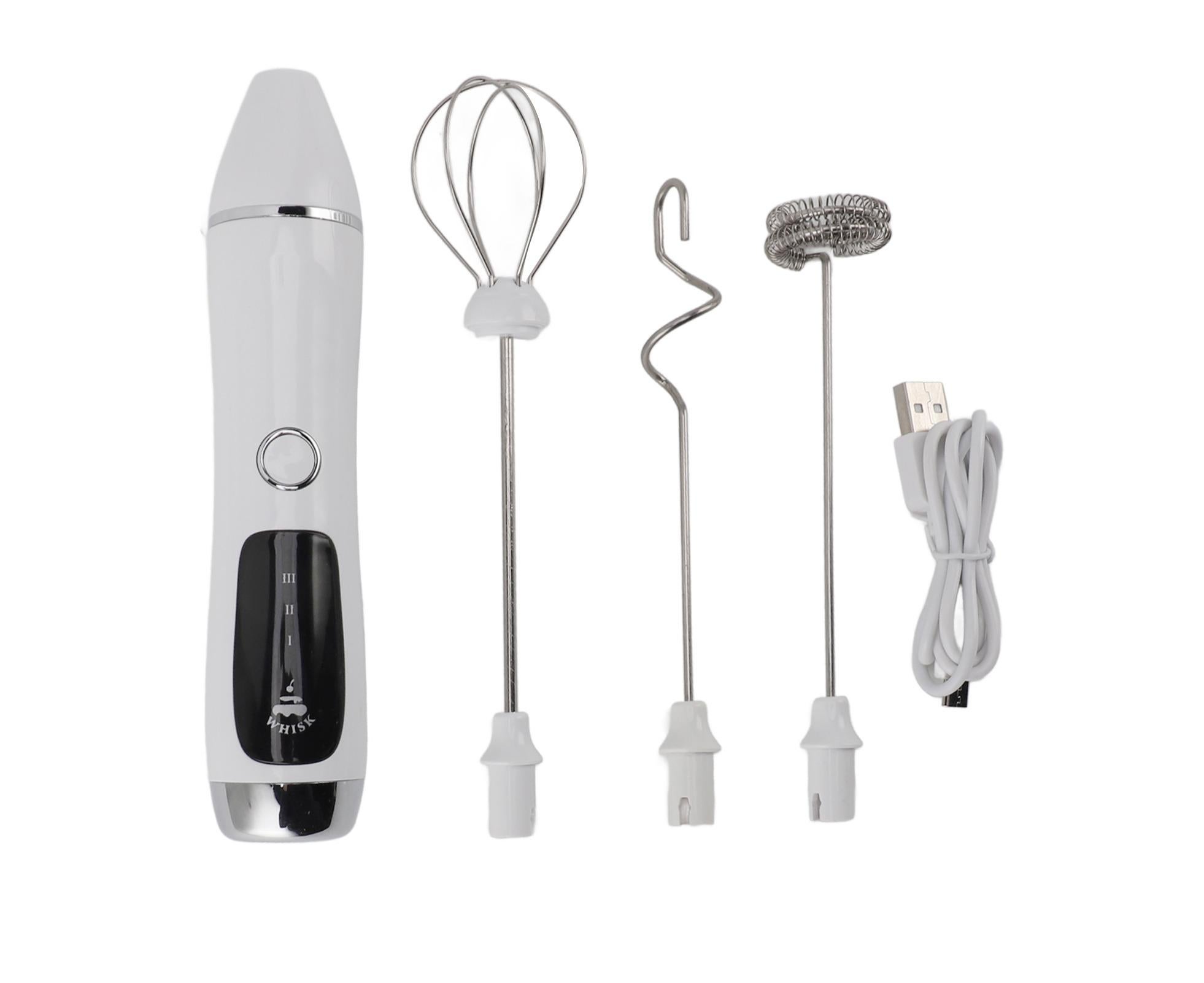 Handheld Electric Milk Frother, Wireless Portable Foam Maker for Coffee, Tea & Chocolate - Image 1