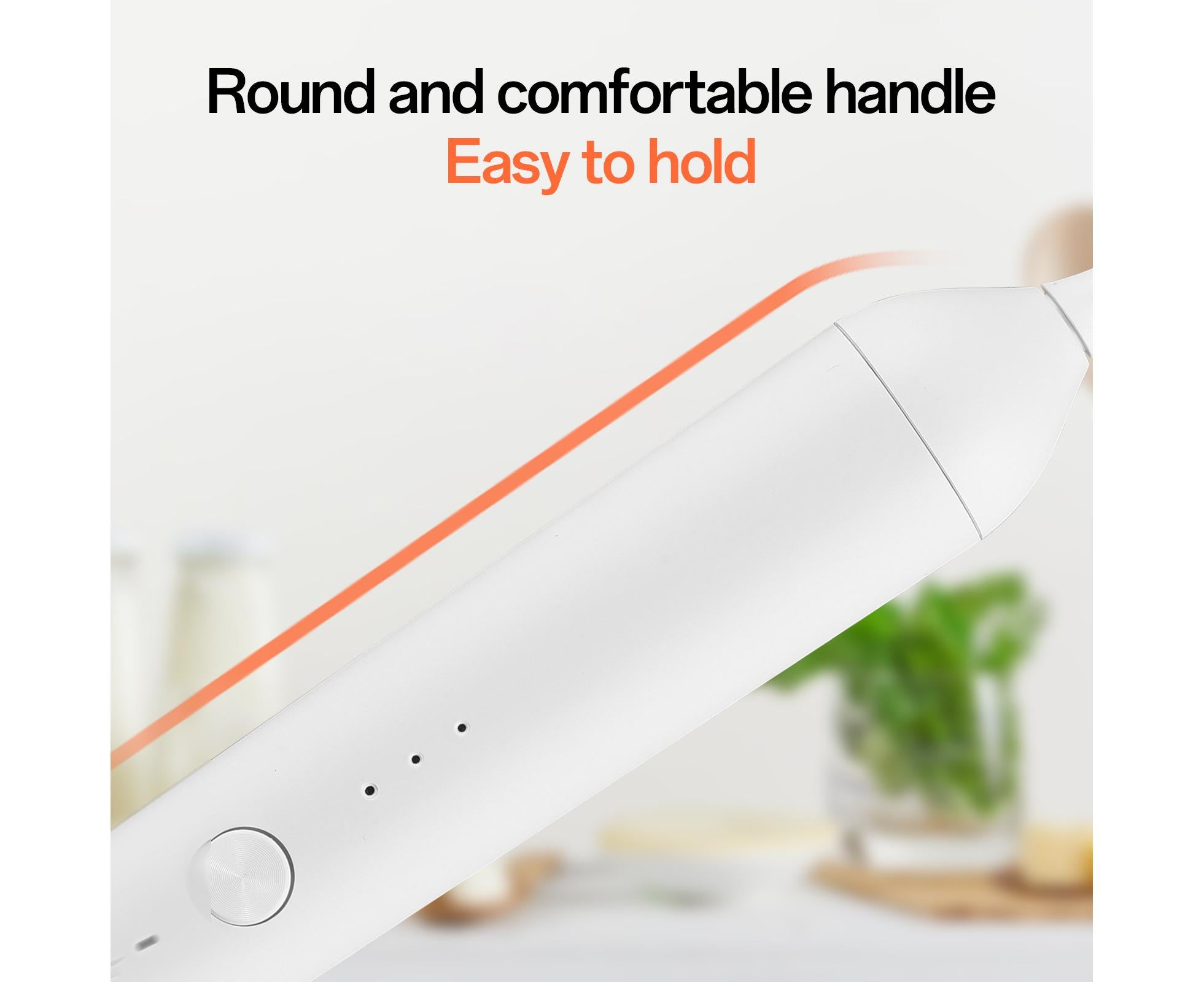 Electric Milk Frother, Rechargeable Handheld Foam Maker, 3 Adjustable Speed Levels, Standable Whisk for Coffee & Cream - Image 8