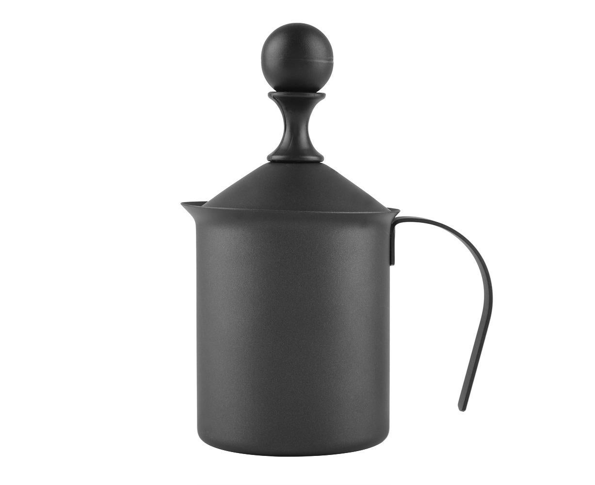 Stainless Steel Manual Double Mesh Milk Frother, Foam Maker for Coffee Decoration (400ml) - Image 1
