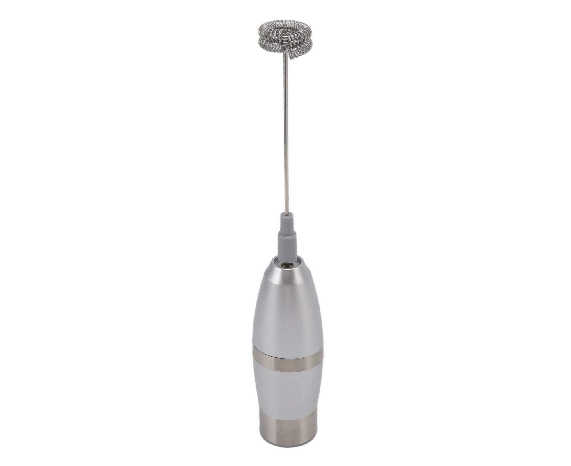 Electric Milk Frother, Handheld Battery Operated Drink Mixer, Portable Eggbeater with Stainless Steel Whisk - Image 7