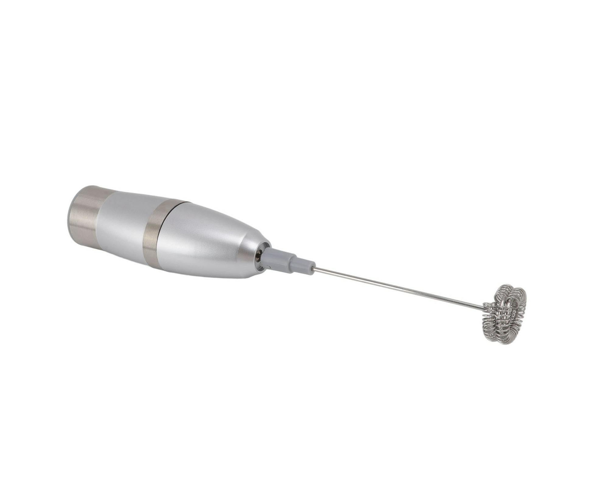 Electric Milk Frother, Handheld Battery Operated Drink Mixer, Portable Eggbeater with Stainless Steel Whisk - Image 8