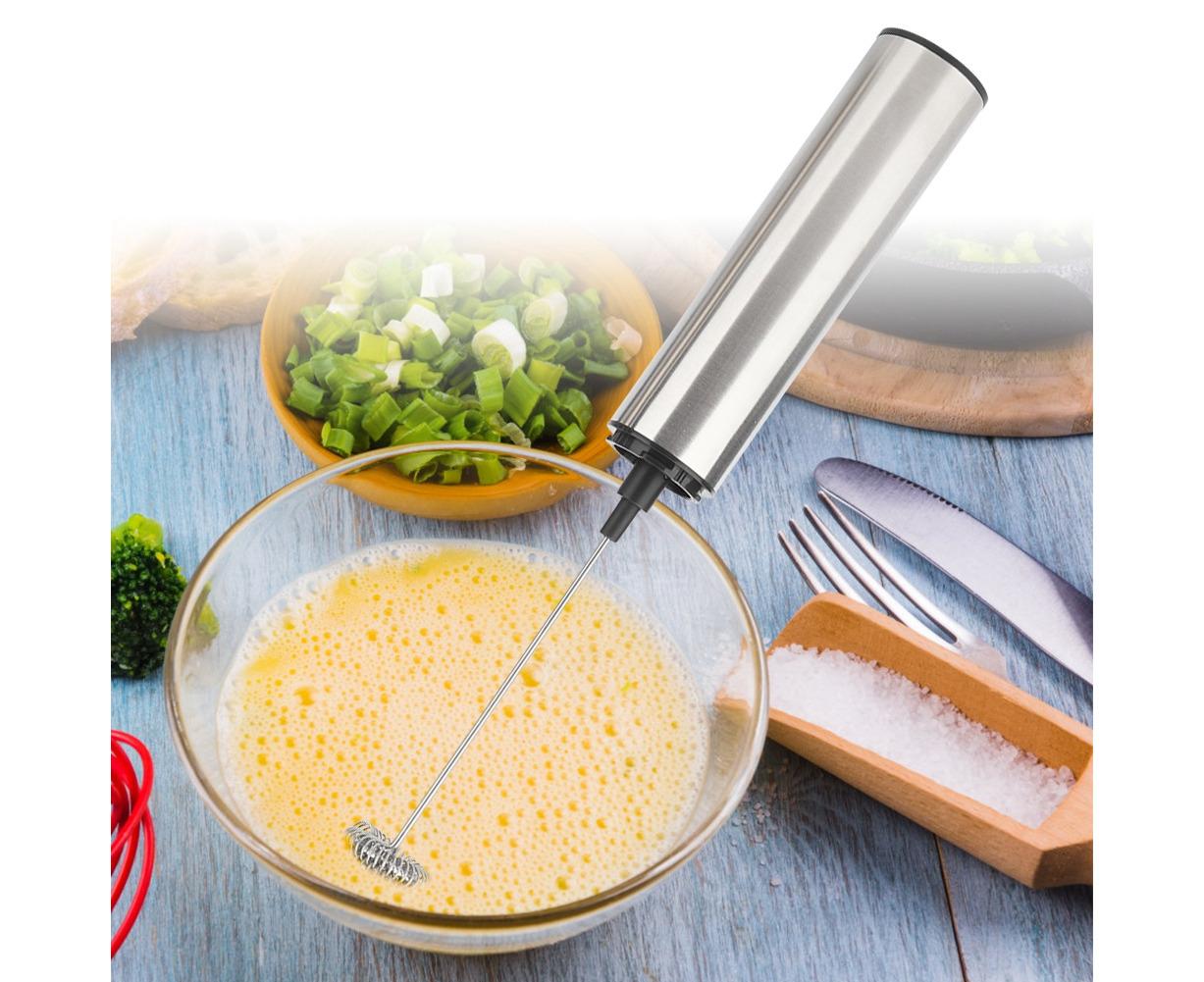Electric Egg Beater Blender, Milk Frother, Automatic Whisk for Coffee & Tea - Image 8