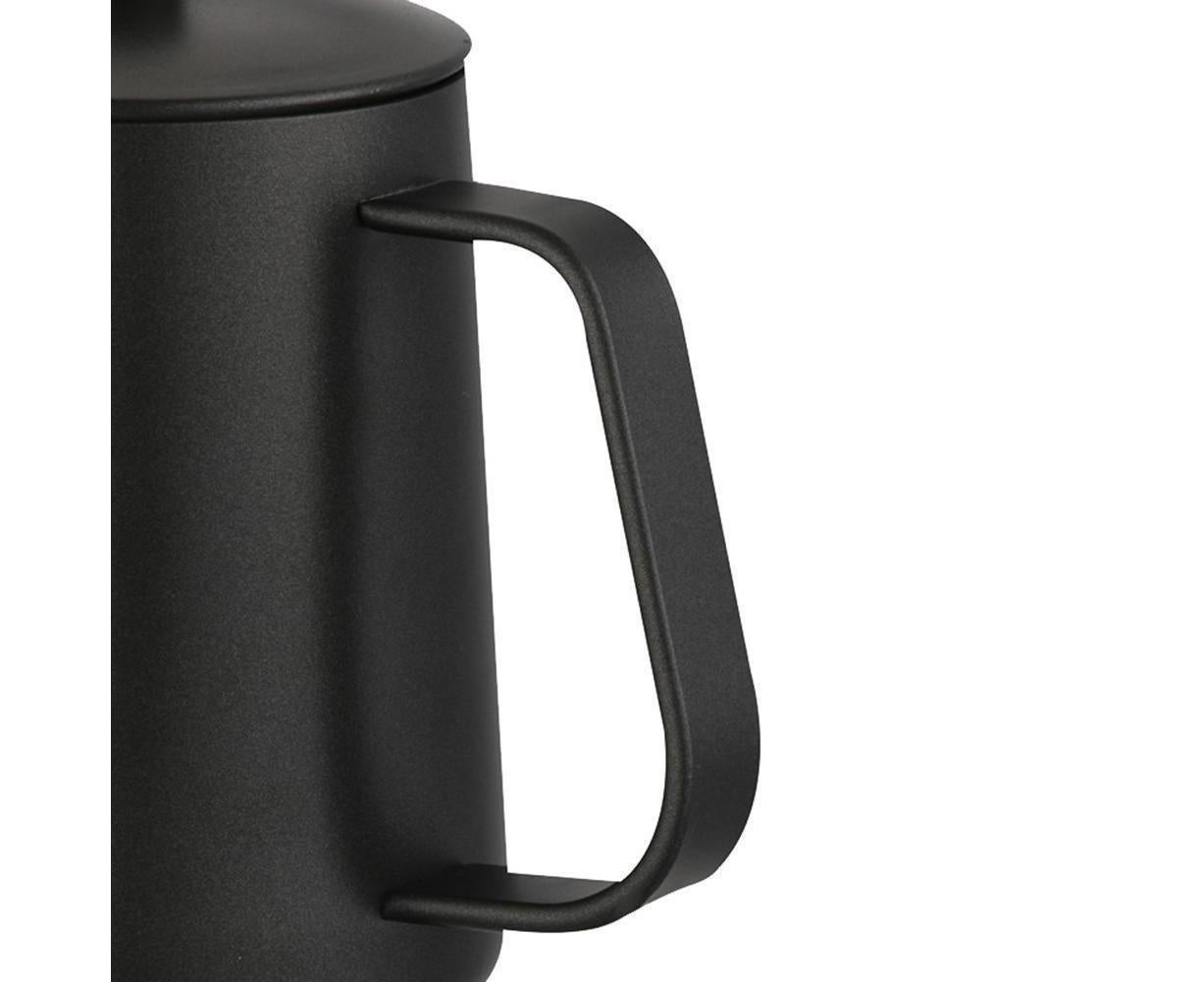 600ml Pour Over Kettle Coffee Maker Stainless Steel Gooseneck Drip Tea Pot Jug-Black 600ML - Image 7