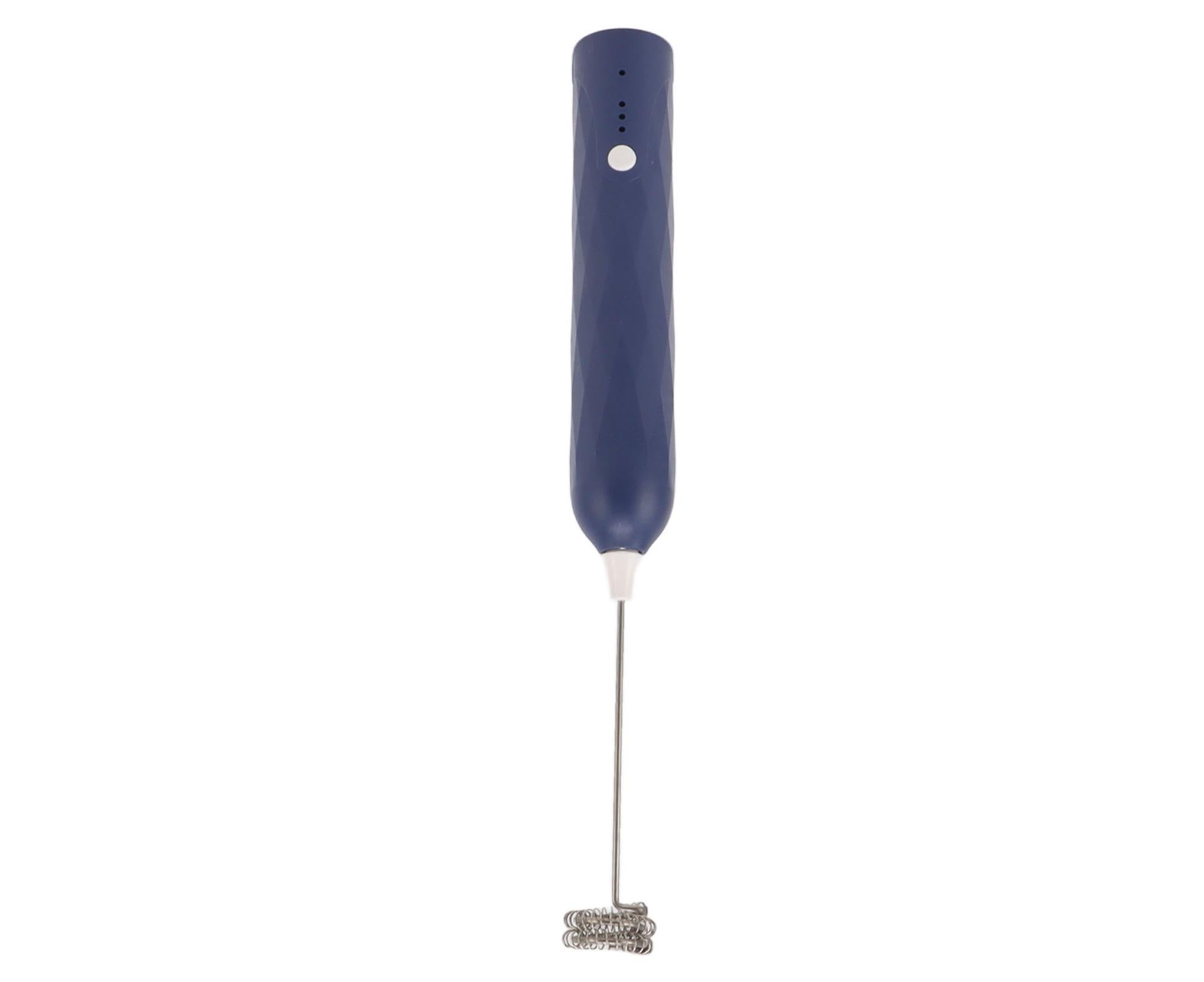 Small Household Egg Beater, Mini Multifunctional Handheld Electric Stirrer, Foam Maker, Whisk, Cordless Milk & Coffee Foamer, Blue - Image 4