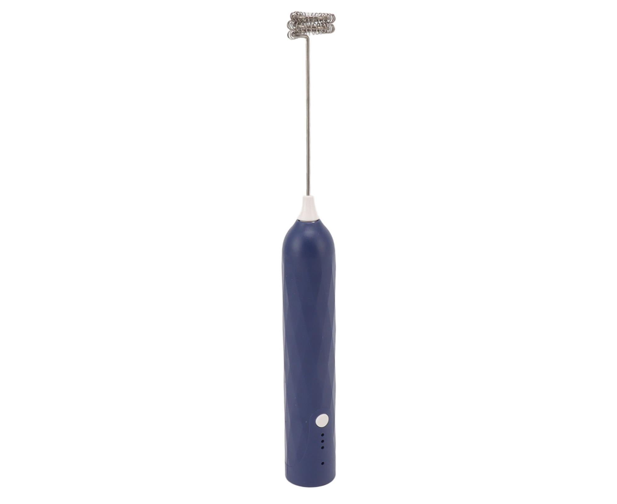 Small Household Egg Beater, Mini Multifunctional Handheld Electric Stirrer, Foam Maker, Whisk, Cordless Milk & Coffee Foamer, Blue - Image 7