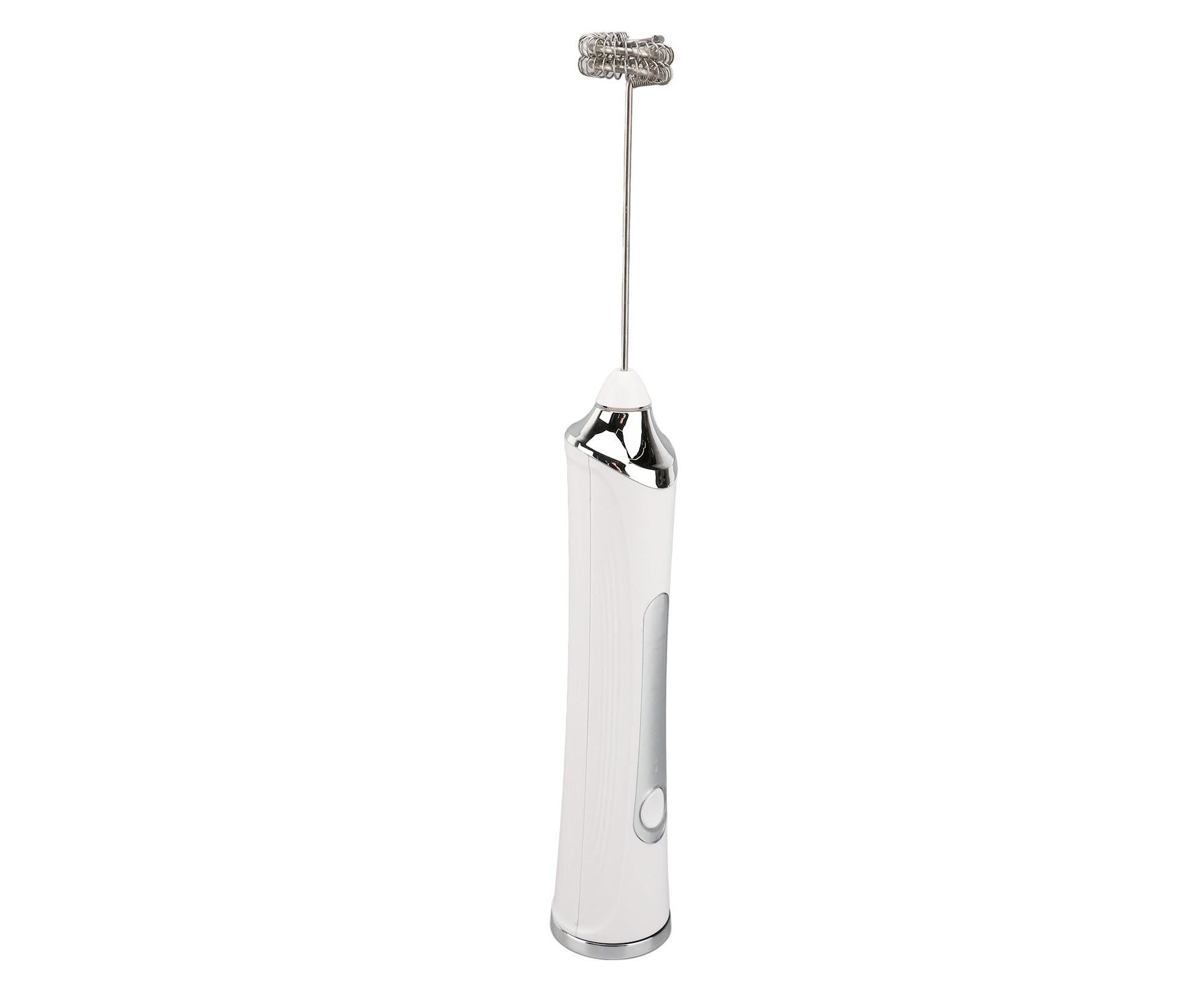 Electric Milk Frother, USB Rechargeable, 3 Speeds, Stainless Steel, Silent Portable Handheld Foam Maker for Coffee & Egg Beverage - Image 3
