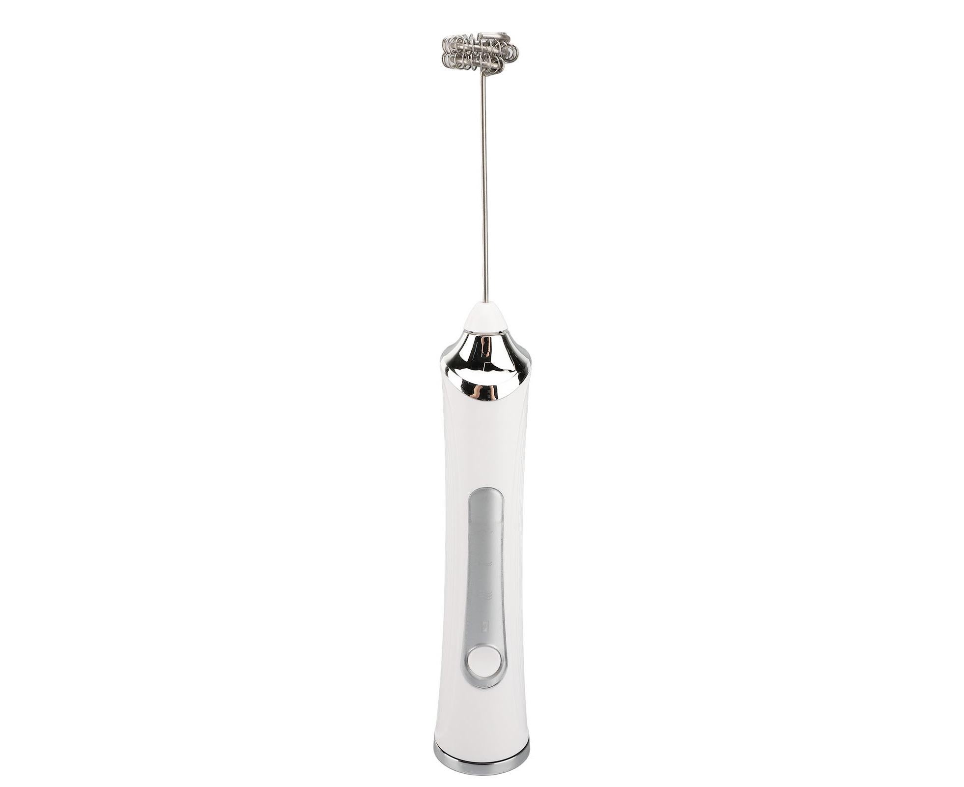 Electric Milk Frother, USB Rechargeable, 3 Speeds, Stainless Steel, Silent Portable Handheld Foam Maker for Coffee & Egg Beverage - Image 4