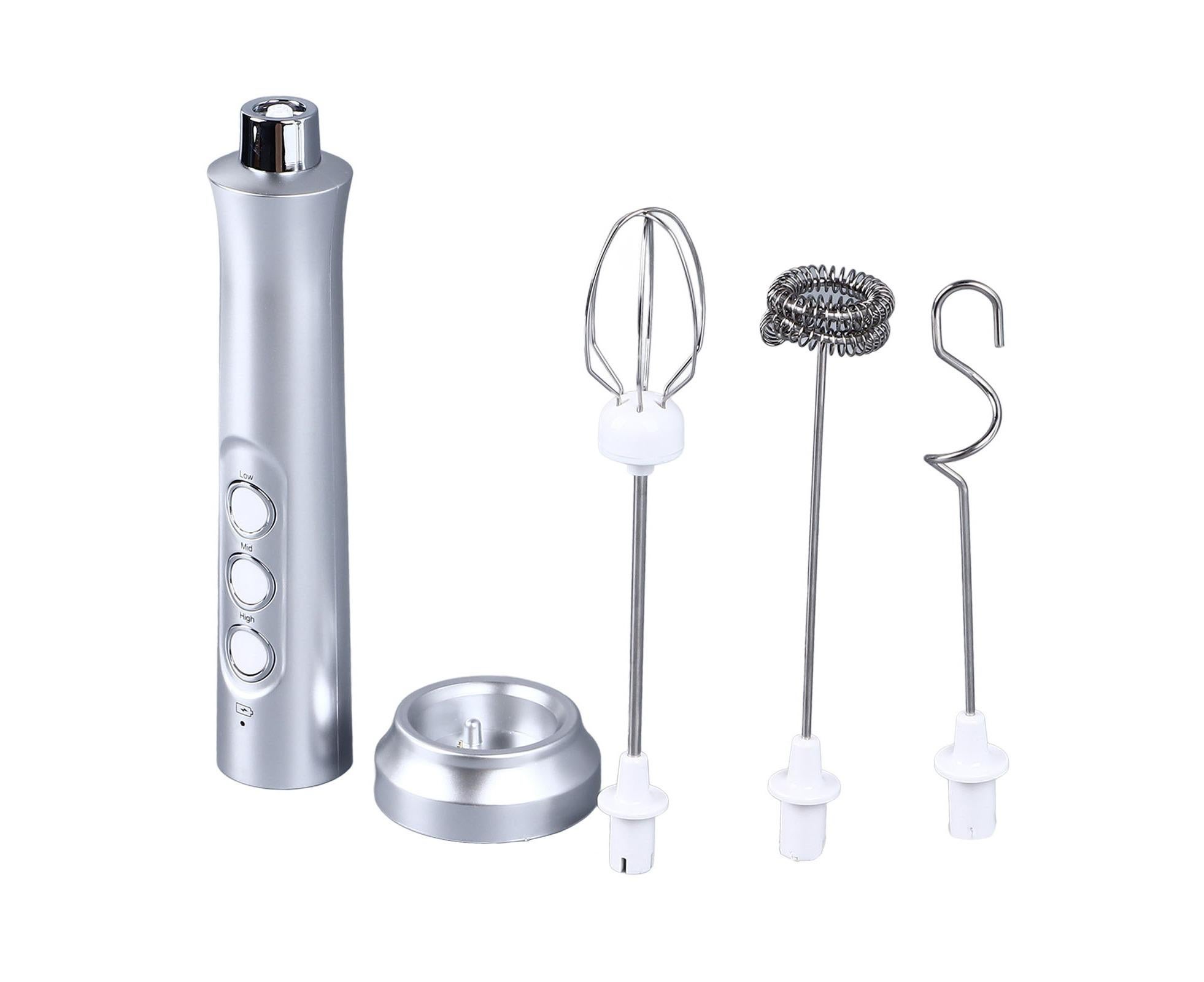 Handheld Milk Frother, Powerful High-Speed USB Rechargeable, Whisk Drink Mixer for Coffee, Matcha & Hot Chocolate - Image 2