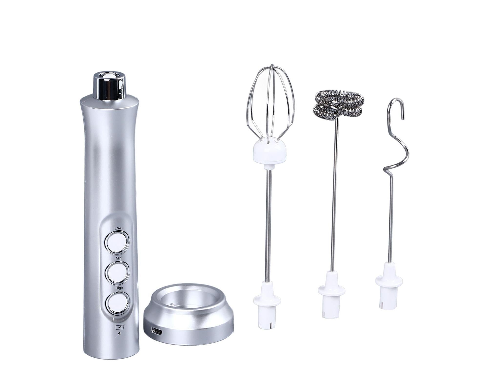 Handheld Milk Frother, Powerful High-Speed USB Rechargeable, Whisk Drink Mixer for Coffee, Matcha & Hot Chocolate - Image 3