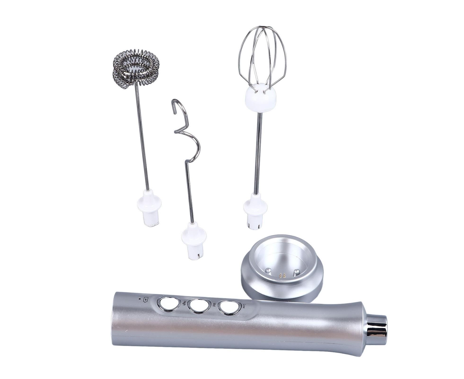 Handheld Milk Frother, Powerful High-Speed USB Rechargeable, Whisk Drink Mixer for Coffee, Matcha & Hot Chocolate - Image 4