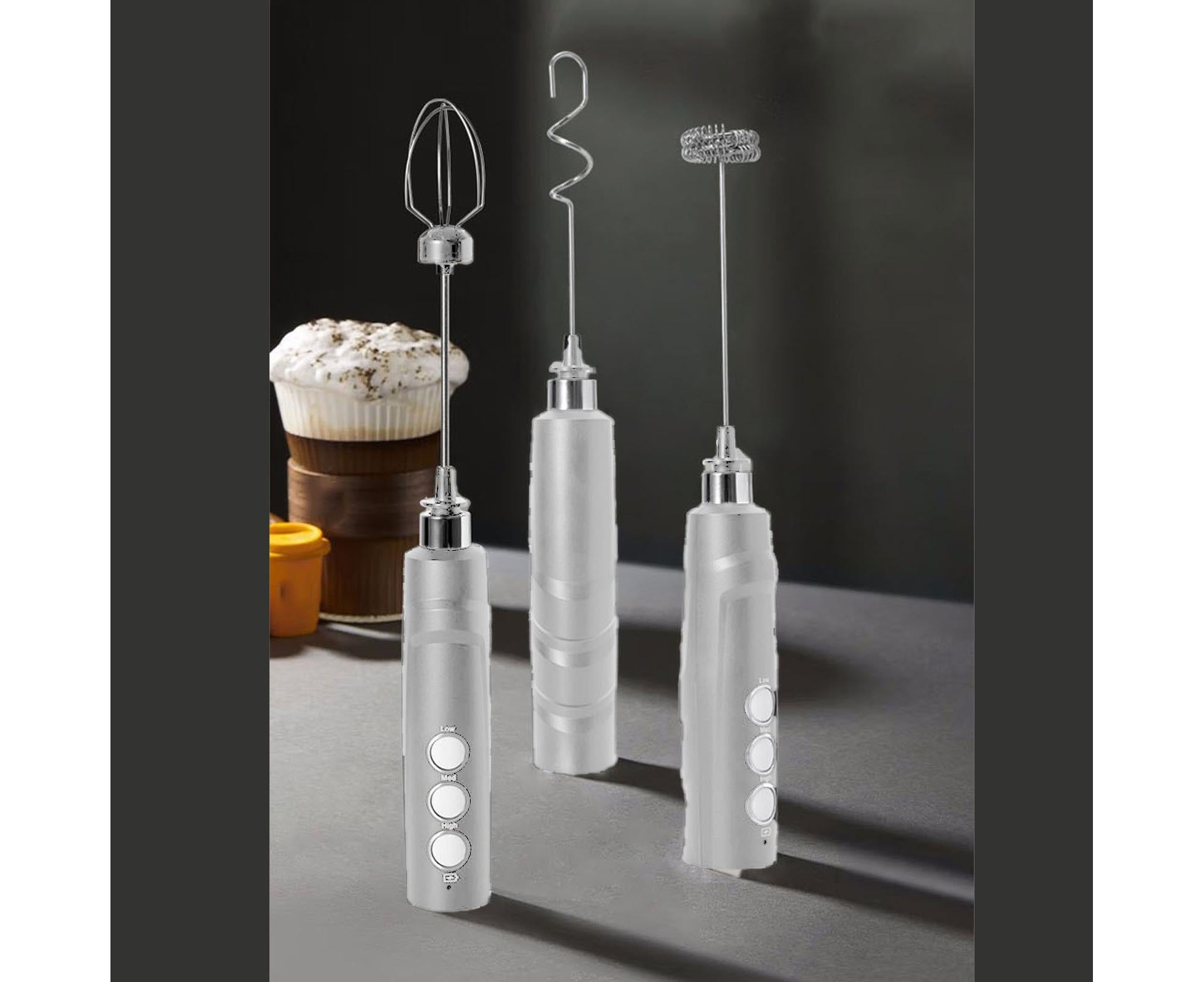 Handheld Milk Frother, Powerful High-Speed USB Rechargeable, Whisk Drink Mixer for Coffee, Matcha & Hot Chocolate - Image 6