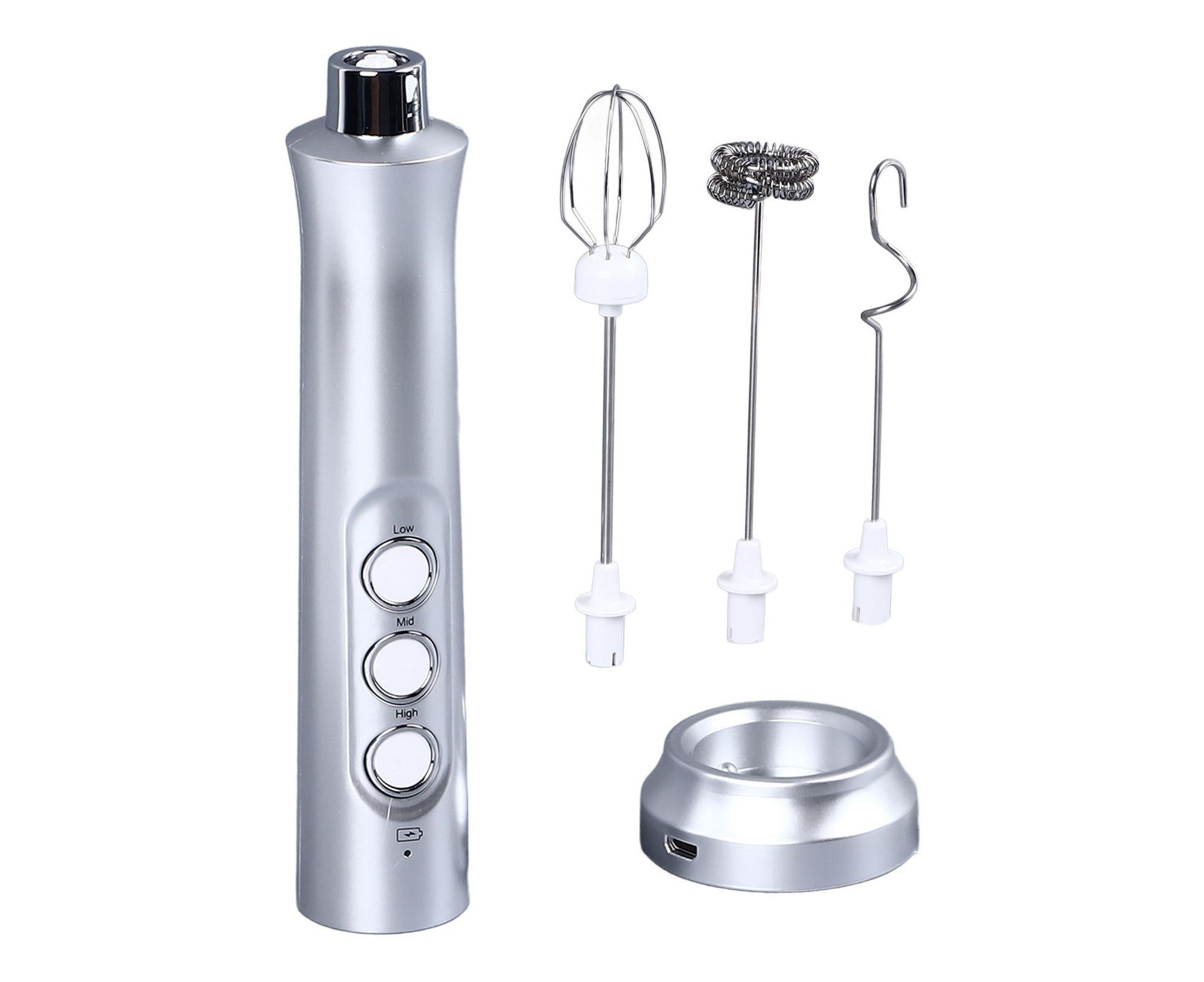 Handheld Milk Frother, Powerful High-Speed USB Rechargeable, Whisk Drink Mixer for Coffee, Matcha & Hot Chocolate - Image 8