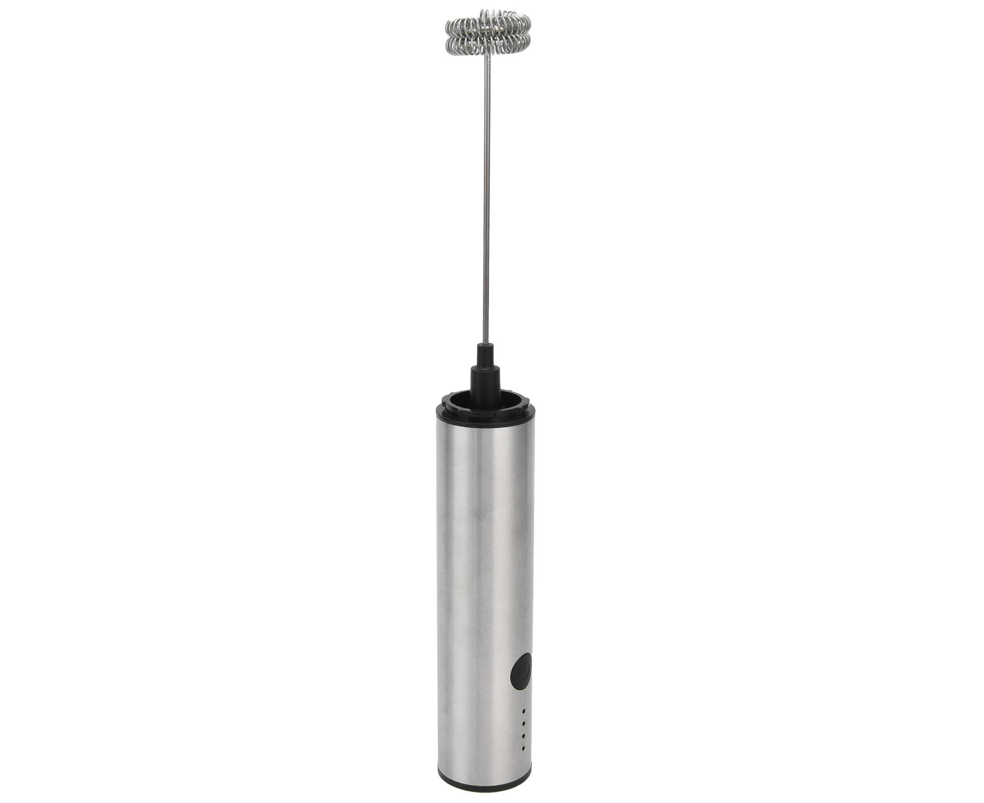 Stainless Steel Electric Milk Frother, Handheld Egg Beater, USB Charging, Mini Mixer - Image 8