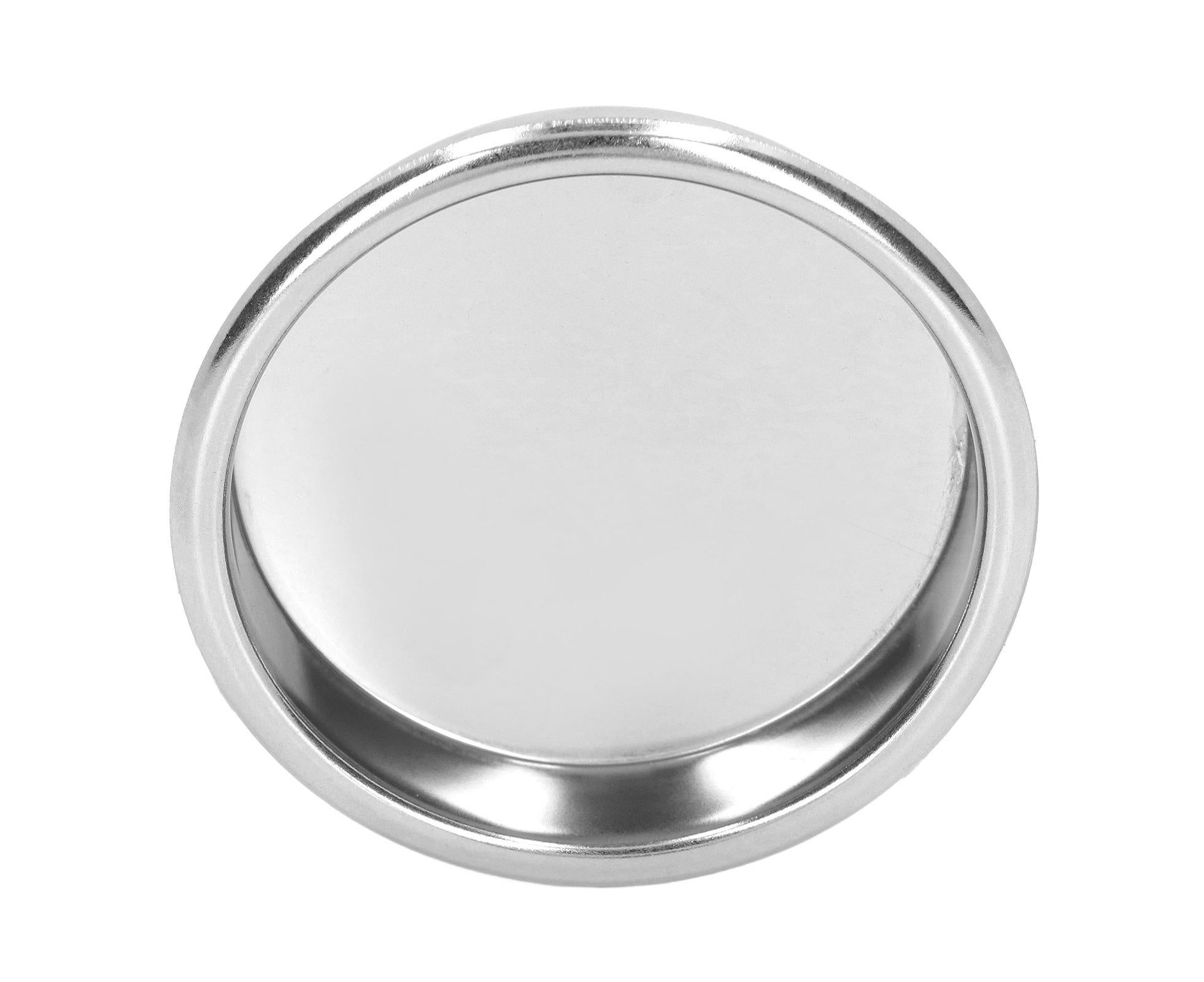 Blind Filter, Stainless Steel, Wear-Resistant, Rust-Proof, 2.3in Coffee Machine Backflush Insert for Home Use - Image 1