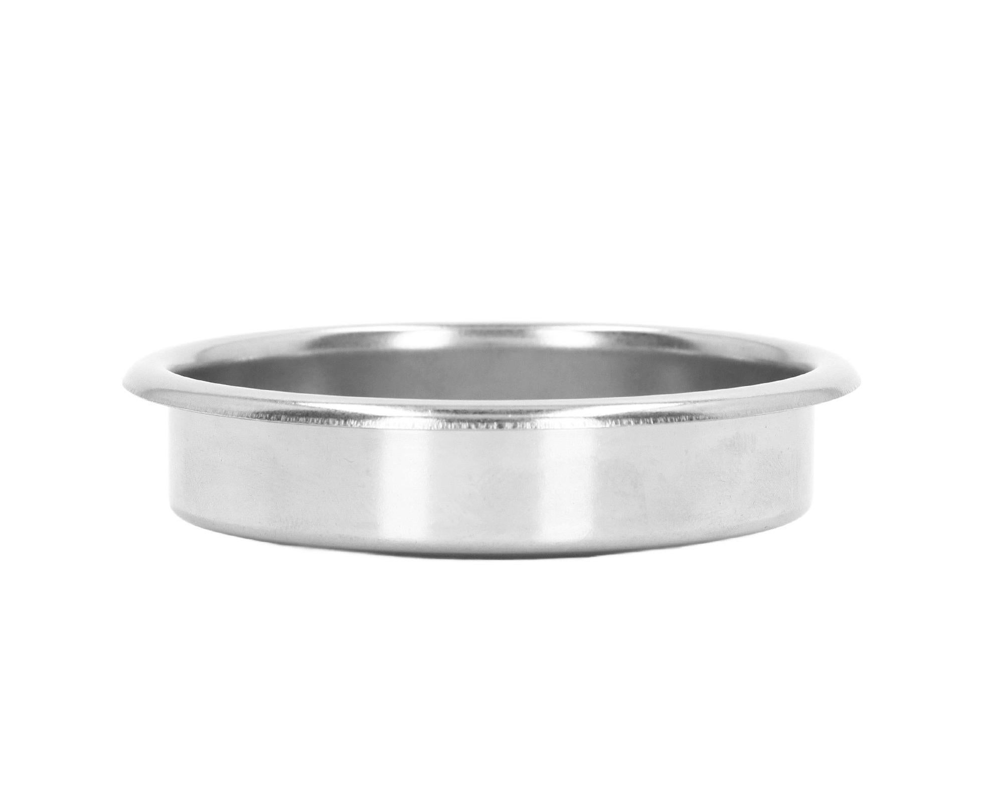Blind Filter, Stainless Steel, Wear-Resistant, Rust-Proof, 2.3in Coffee Machine Backflush Insert for Home Use - Image 2