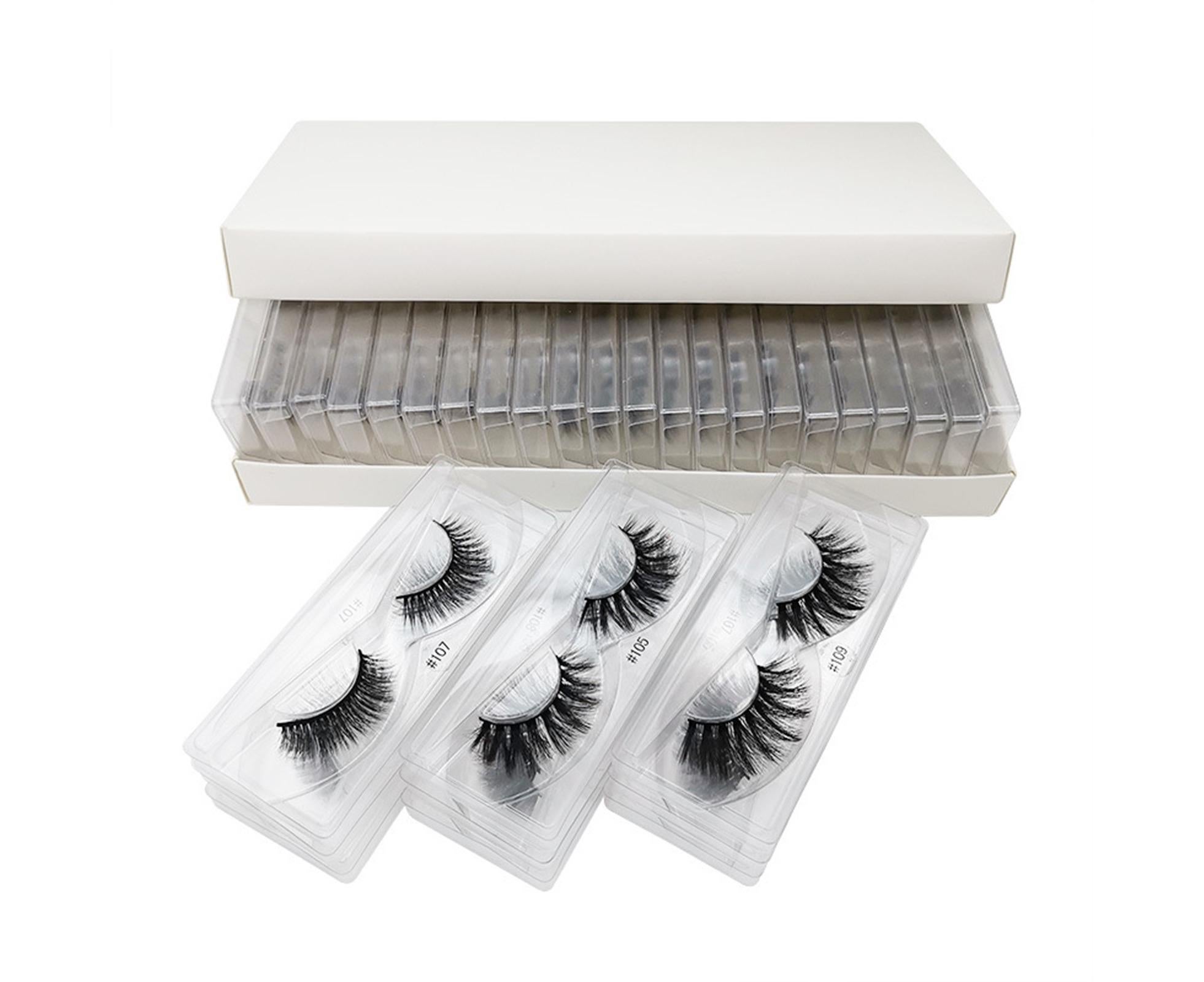 10 Pairs Eyelash Reusable Thick Imitation Faux Mink Hair Makeup Eye Lash for Decoration - Image 7