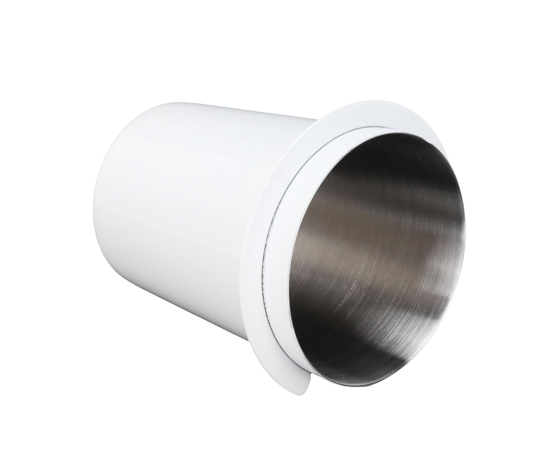 58mm Coffee Dosing Cup, Stainless Steel Dosing Tool for Coffee Machine Handle, White - Image 3