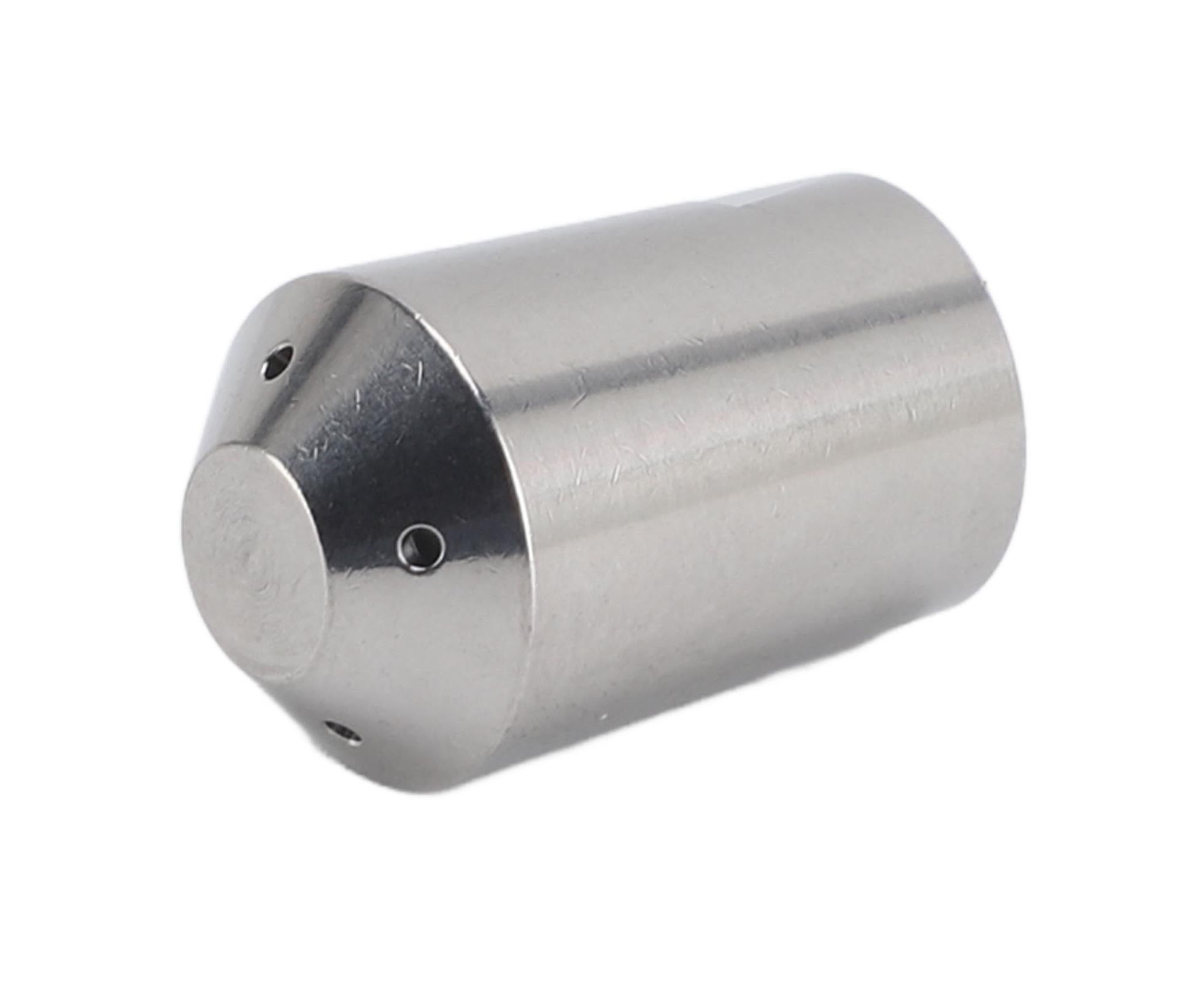 Coffee Machine Nozzle, Stainless Steel Milk Foam Spout Replacement for Rancilio, Four Hole Tip - Image 1