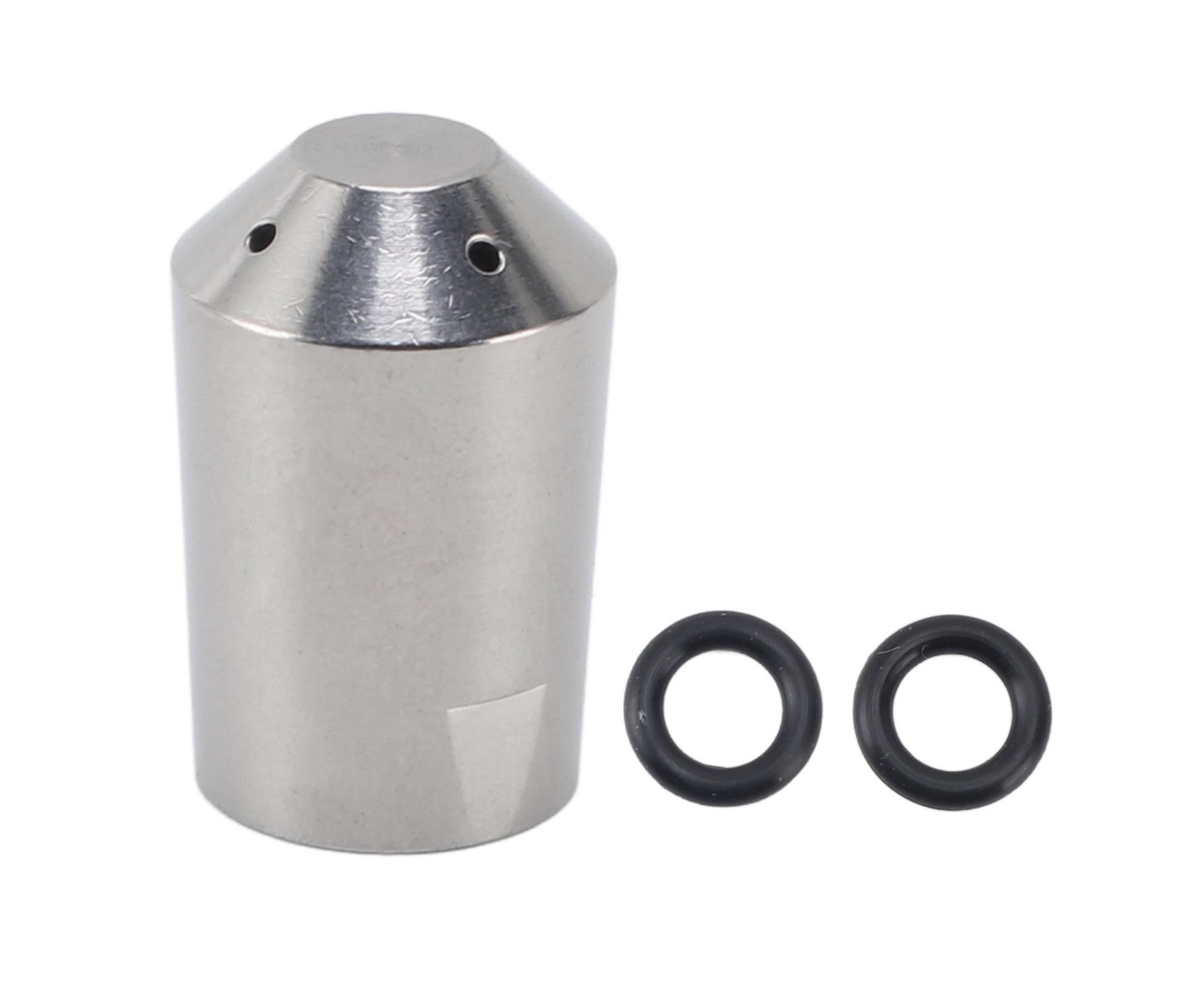Coffee Machine Nozzle, Stainless Steel Milk Foam Spout Replacement for Rancilio, Four Hole Tip - Image 5