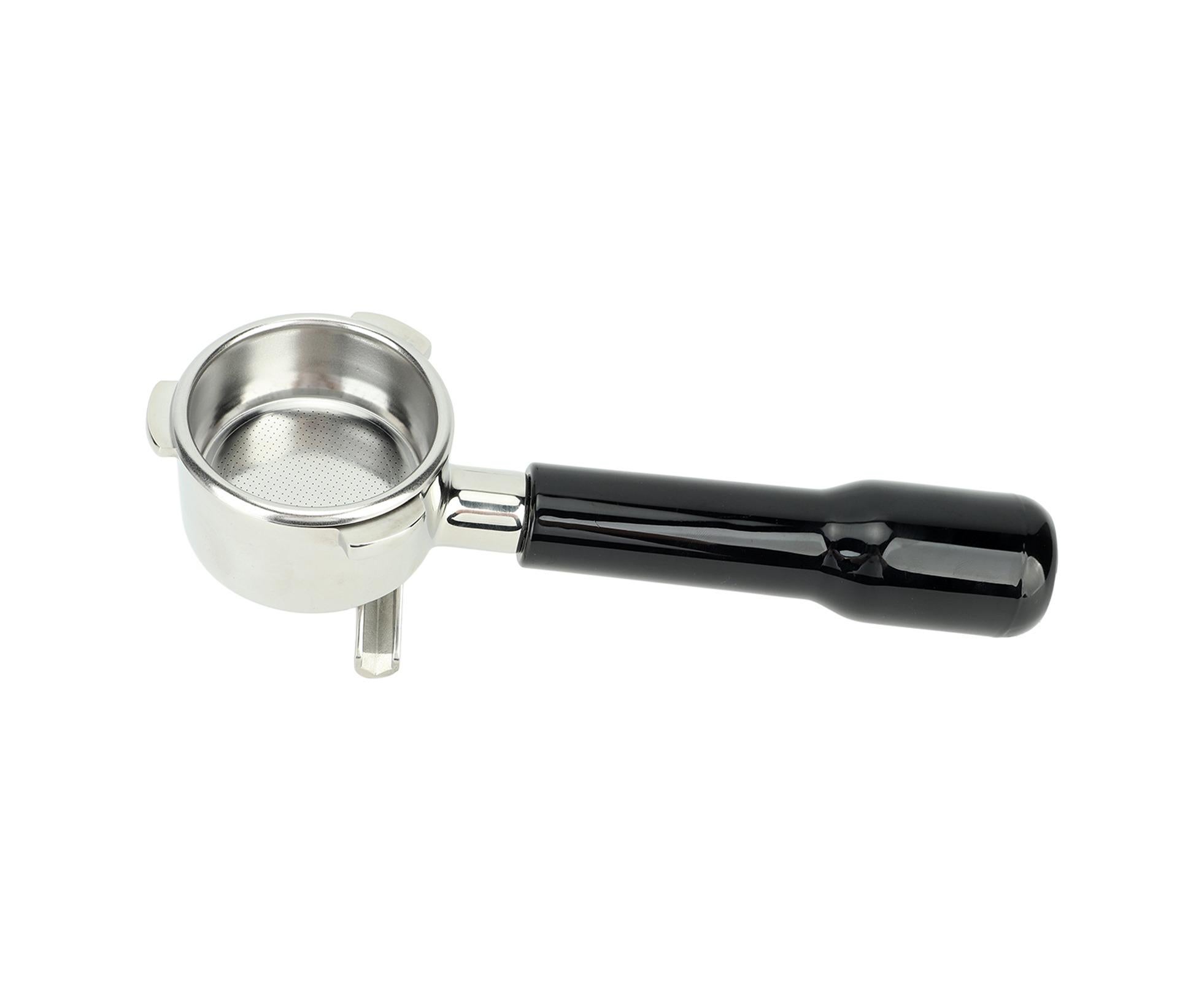 54mm Coffee Portafilter, Double Flow Filter for Breville 870 880 C2, Plastic Black - Image 2