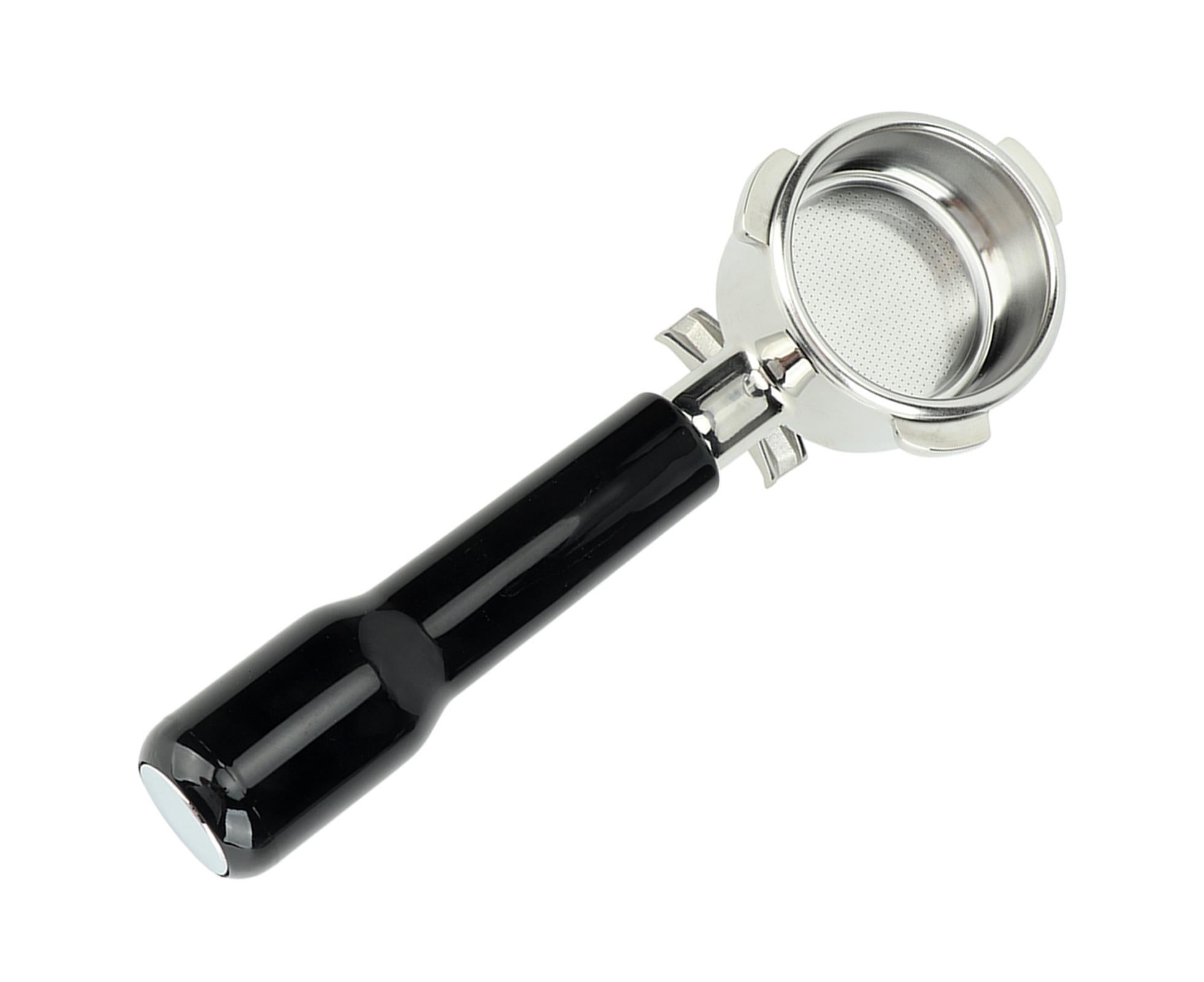 54mm Coffee Portafilter, Double Flow Filter for Breville 870 880 C2, Plastic Black - Image 4