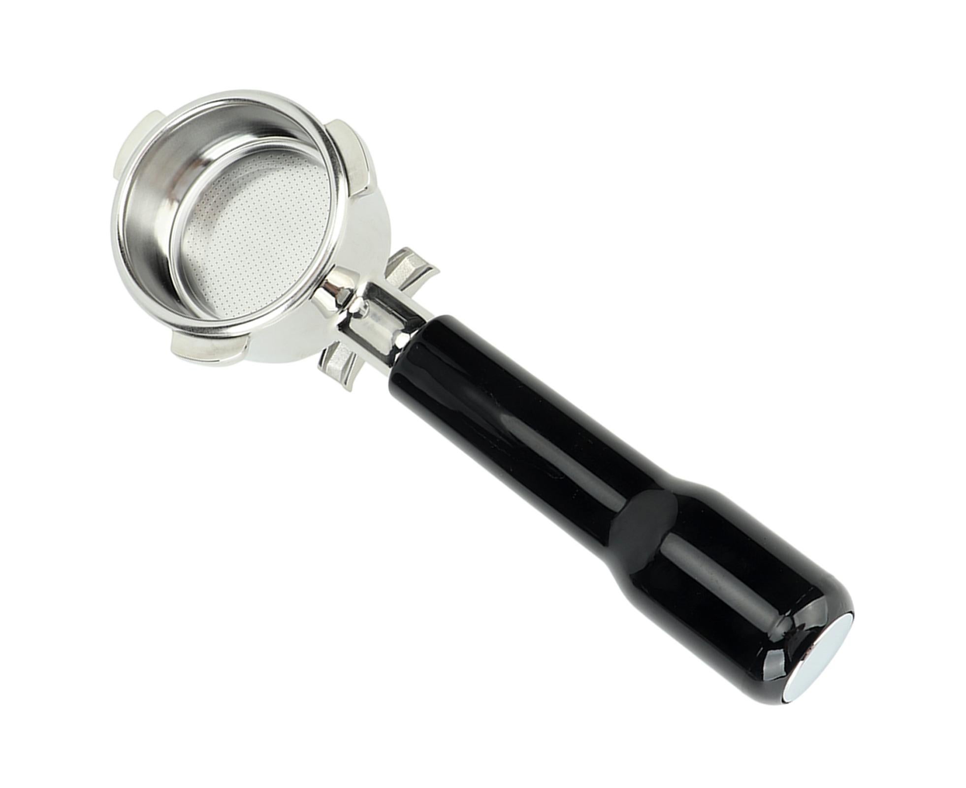 54mm Coffee Portafilter, Double Flow Filter for Breville 870 880 C2, Plastic Black - Image 5