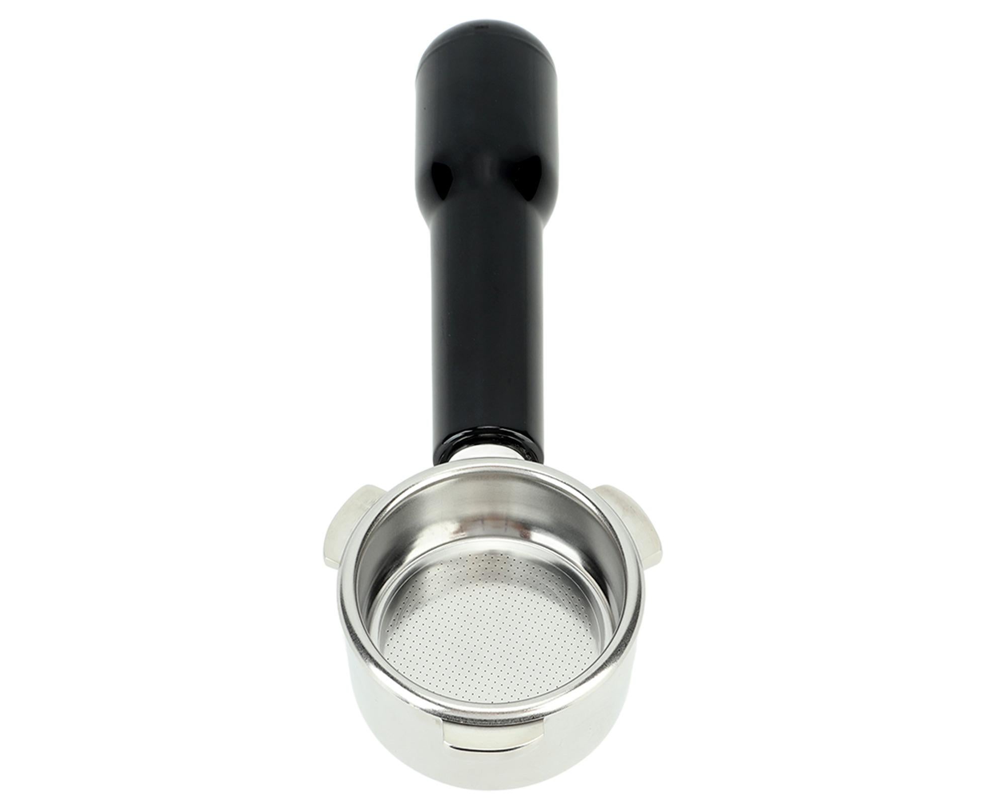 54mm Coffee Portafilter, Double Flow Filter for Breville 870 880 C2, Plastic Black - Image 6