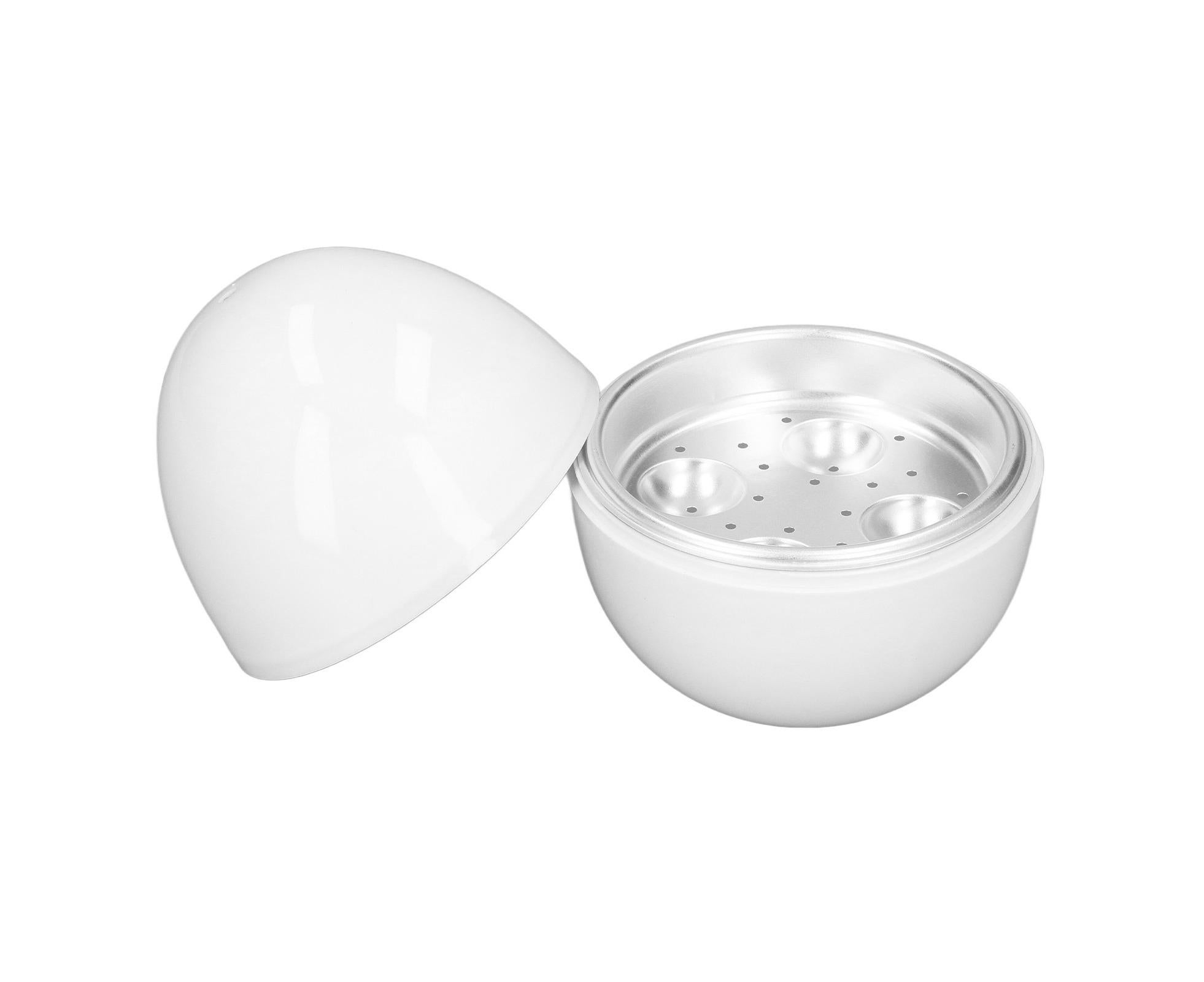 Hard Boiled Egg Cooker, 4-Egg Capacity, Compact Microwave Design, ABS Material Egg Boiler - Image 6