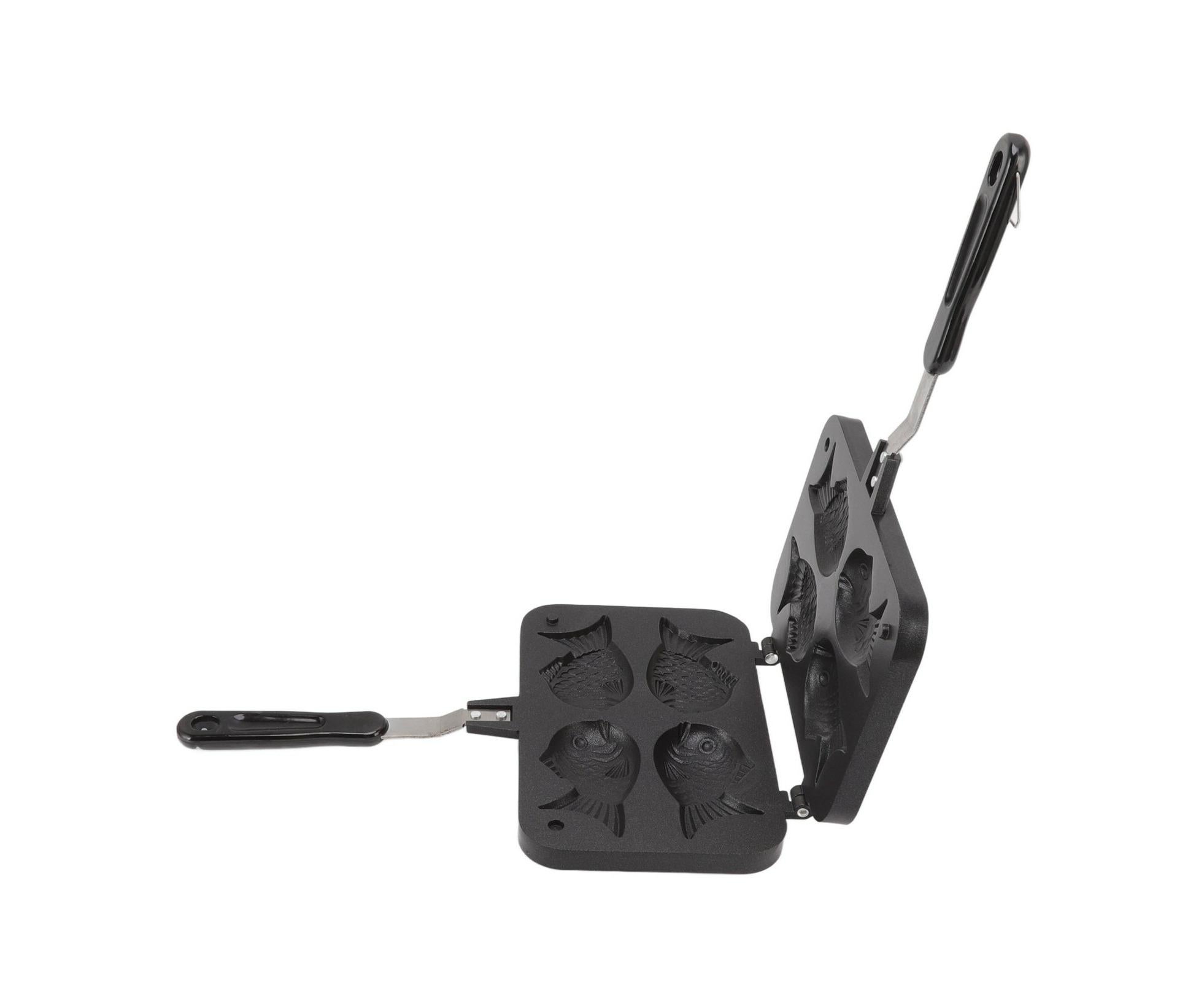 Taiyaki Fish Shape Cake Maker, Non-Stick Double Baking Pan Waffle Mold - Image 7