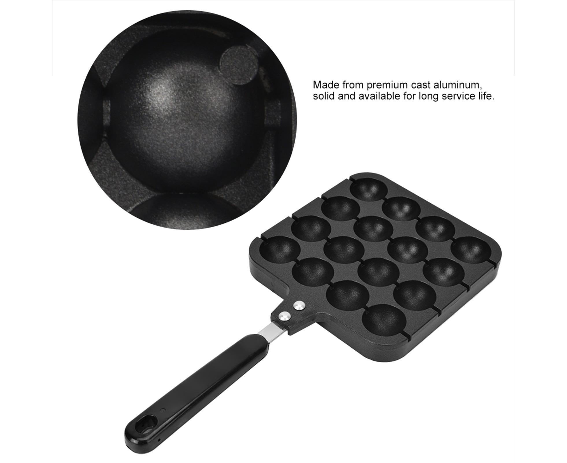 Non-Stick Takoyaki Grill Pan Plate, Cooking Baking Mold Tray - Image 5