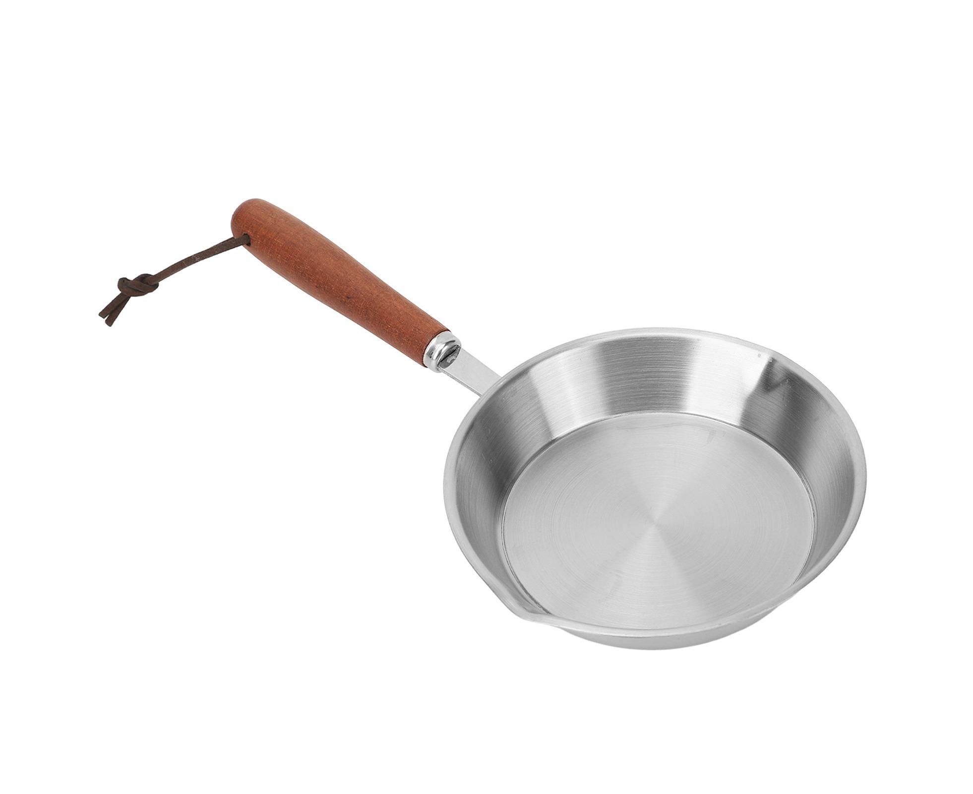 Stainless Steel Frying Pan, Non-Stick Egg Fryer for Household & Restaurant, 4.7 Inch - Image 5
