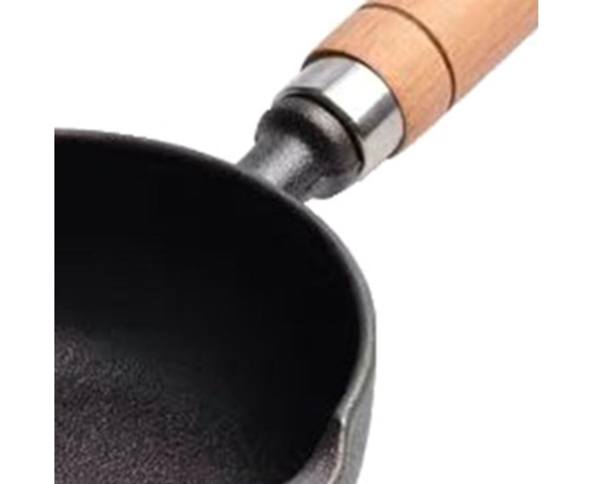Cast Iron Pot, Even Heating Multifunctional Non-Stick Stir Fry Pan, 11 x 4cm - Image 7
