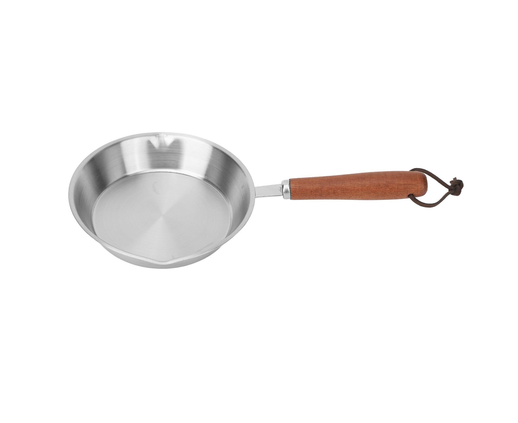 Stainless Steel Frying Pan, Non-Stick Egg Fryer for Household & Restaurant, 6.3 Inch - Image 7