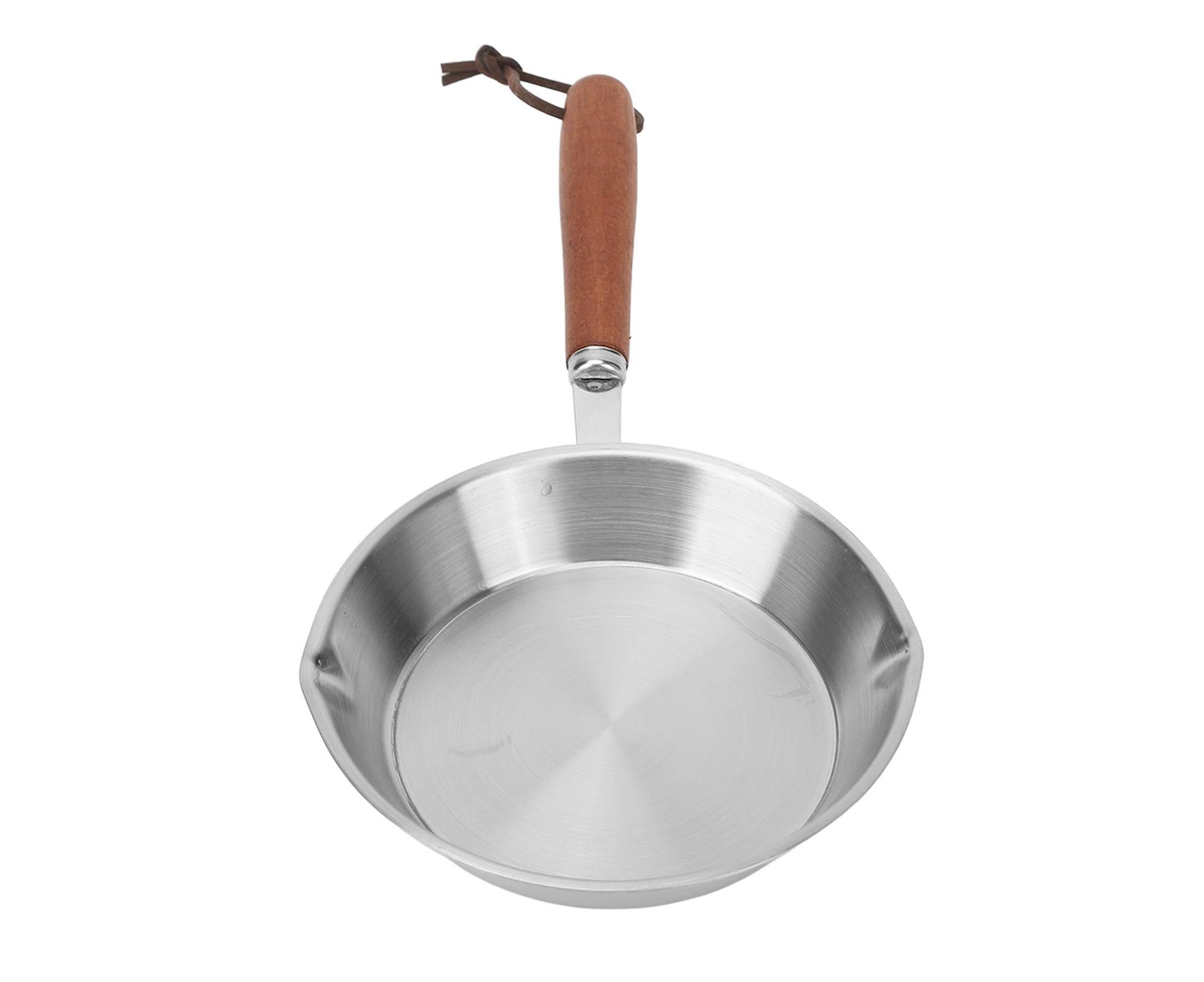 Stainless Steel Frying Pan, Non-Stick Egg Fryer for Household & Restaurant, 6.3 Inch - Image 8