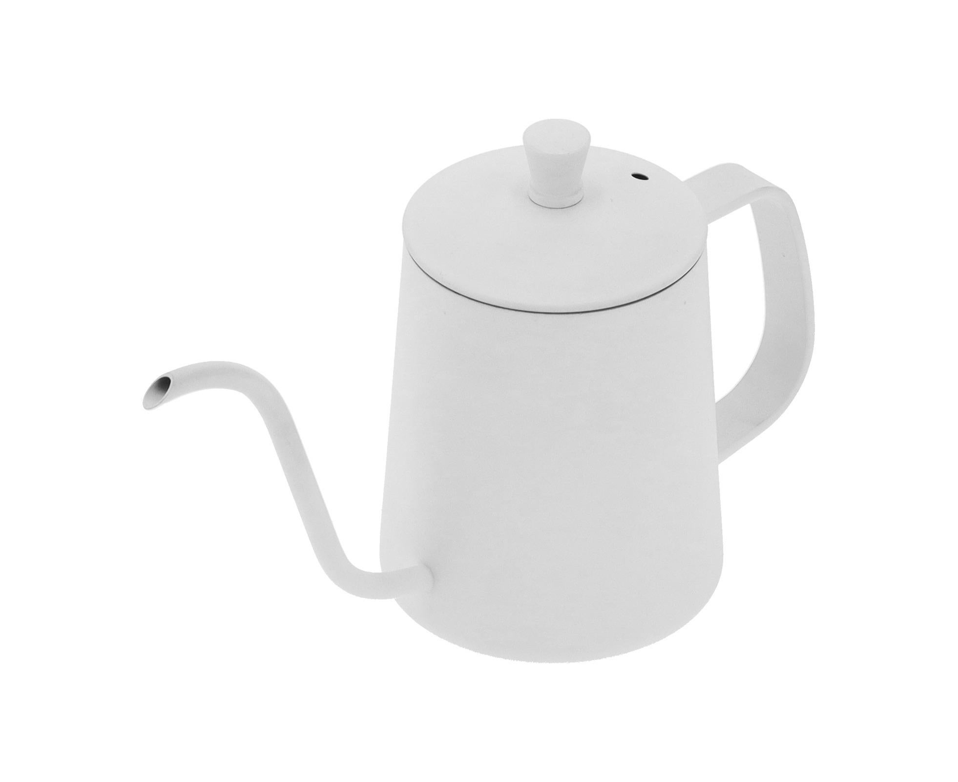 350ml Gooseneck Coffee Kettle, Stainless Steel Long Spout Tea Pot for Home or Office - Image 1