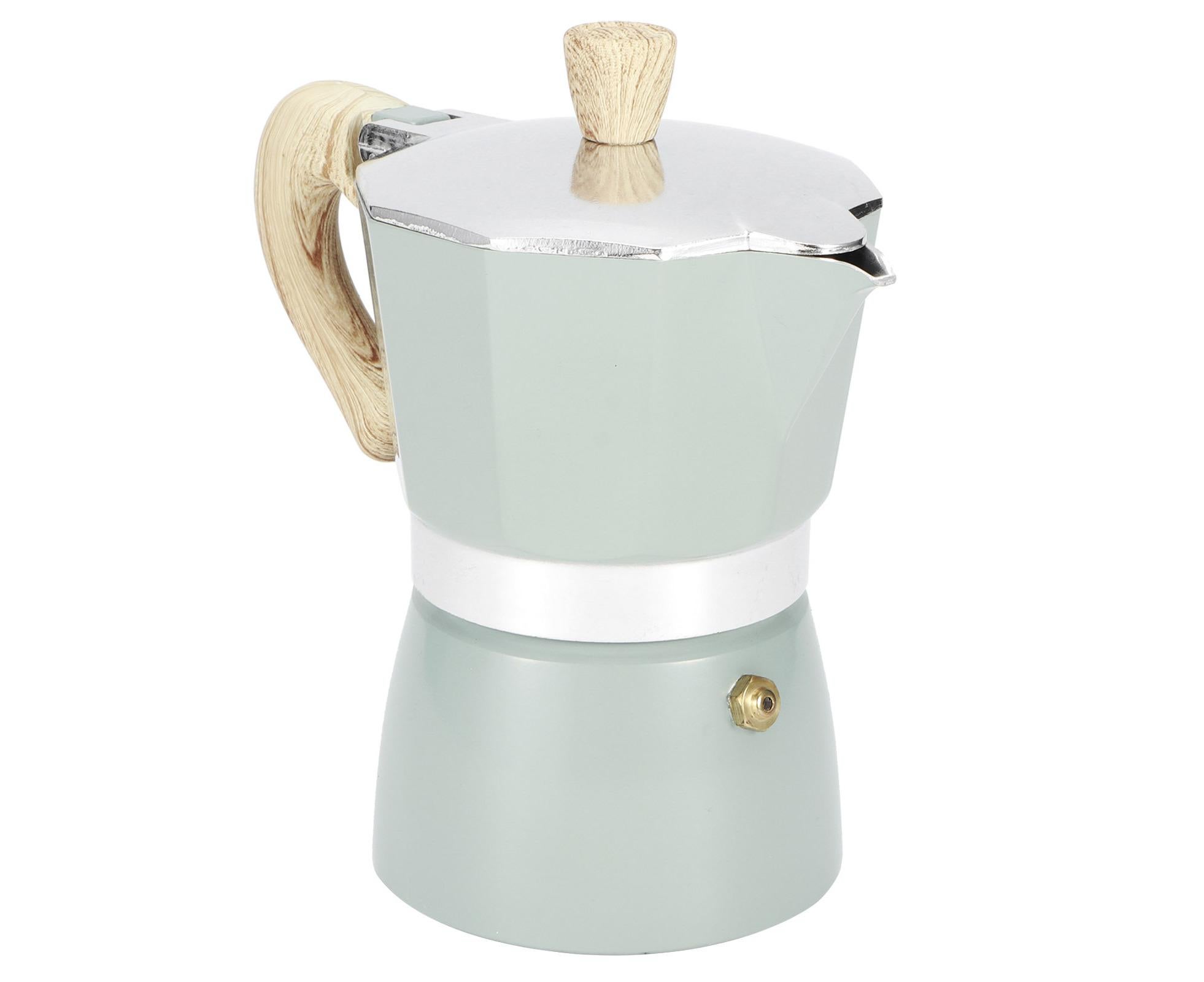 Stovetop Coffee Maker, Aluminum Moka Pot Kettle for Home Kitchen, 150ml - Image 3