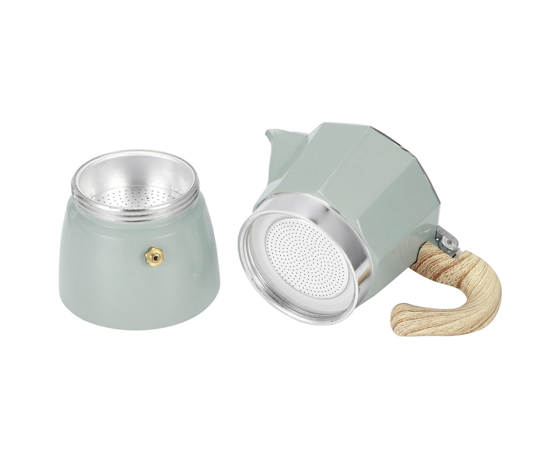 Stovetop Coffee Maker, Aluminum Moka Pot Kettle for Home Kitchen, 150ml - Image 5