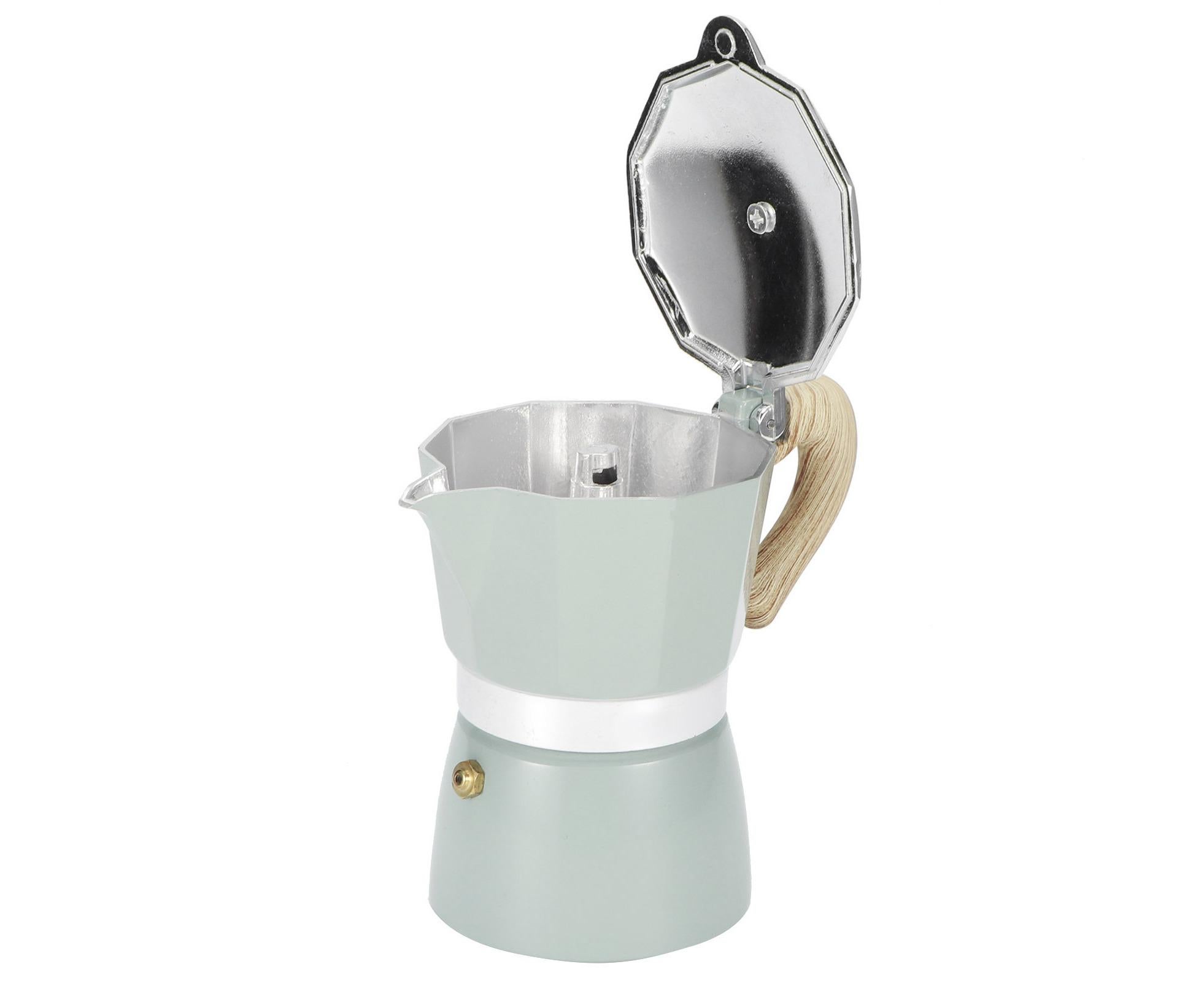 Stovetop Coffee Maker, Aluminum Moka Pot Kettle for Home Kitchen, 150ml - Image 6